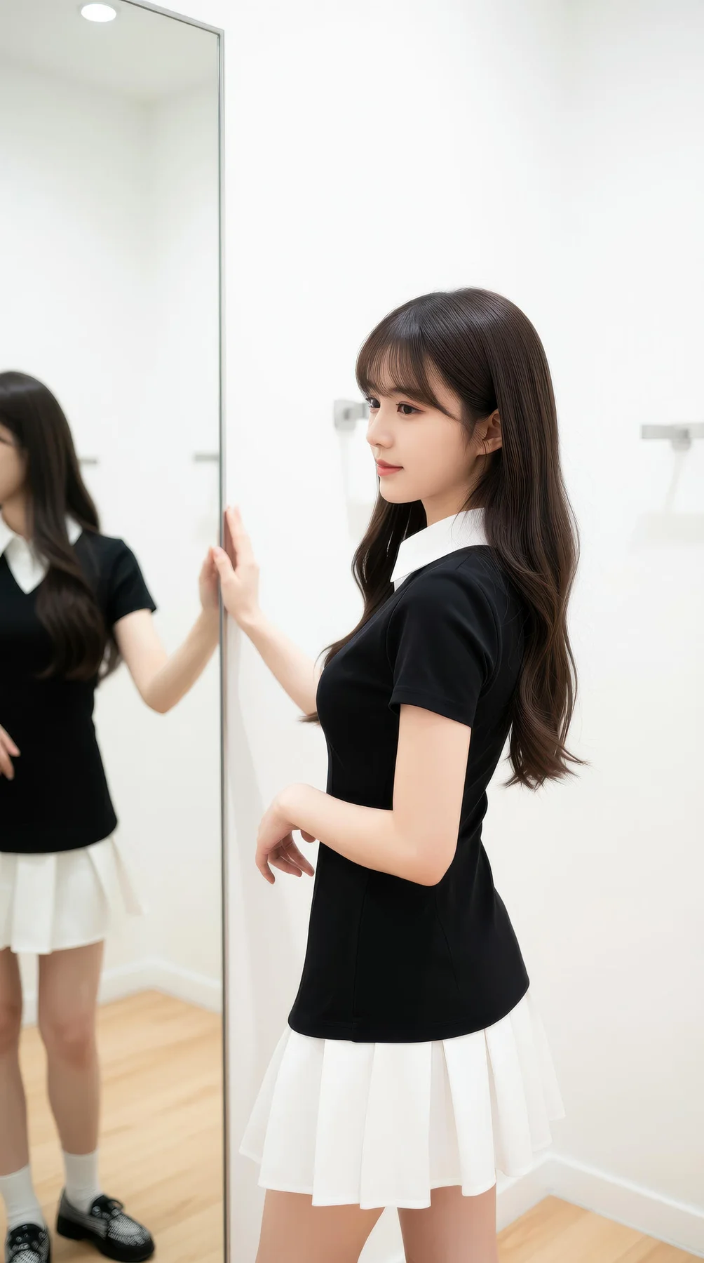 AIG  No.105 夏甜ava 商场少女写真 - 1