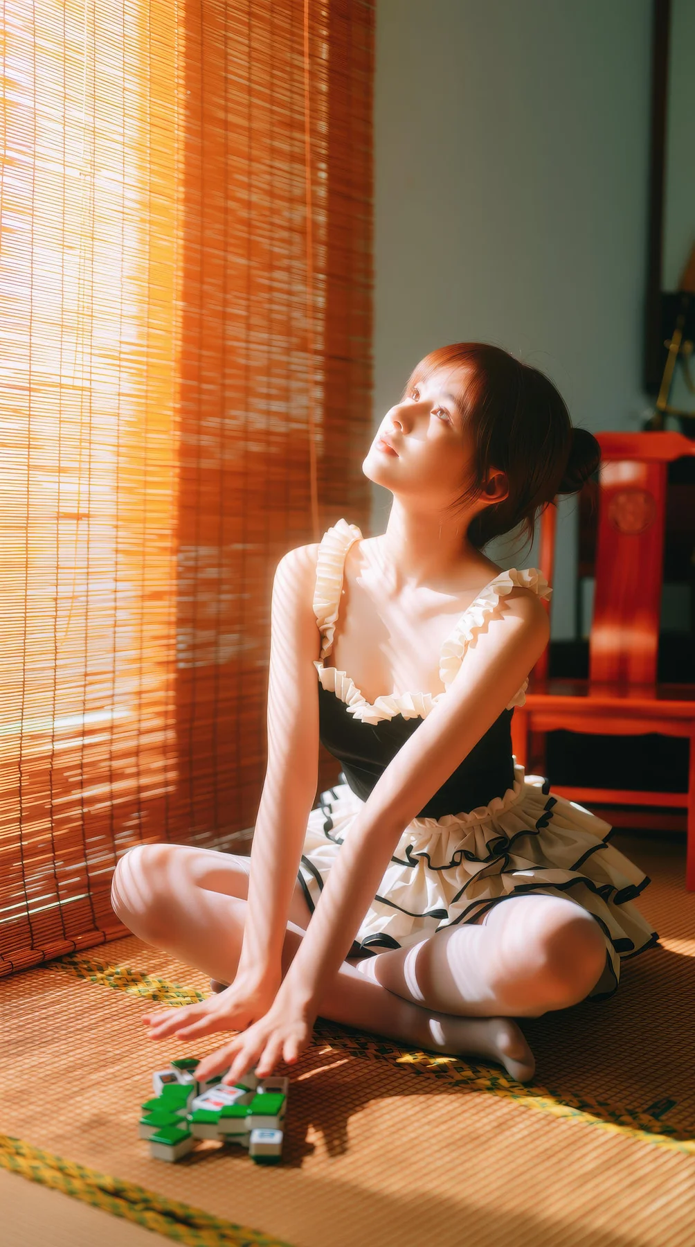 AIG  No.111 奶盖布丁luna 麻将女神超美气质 - 6