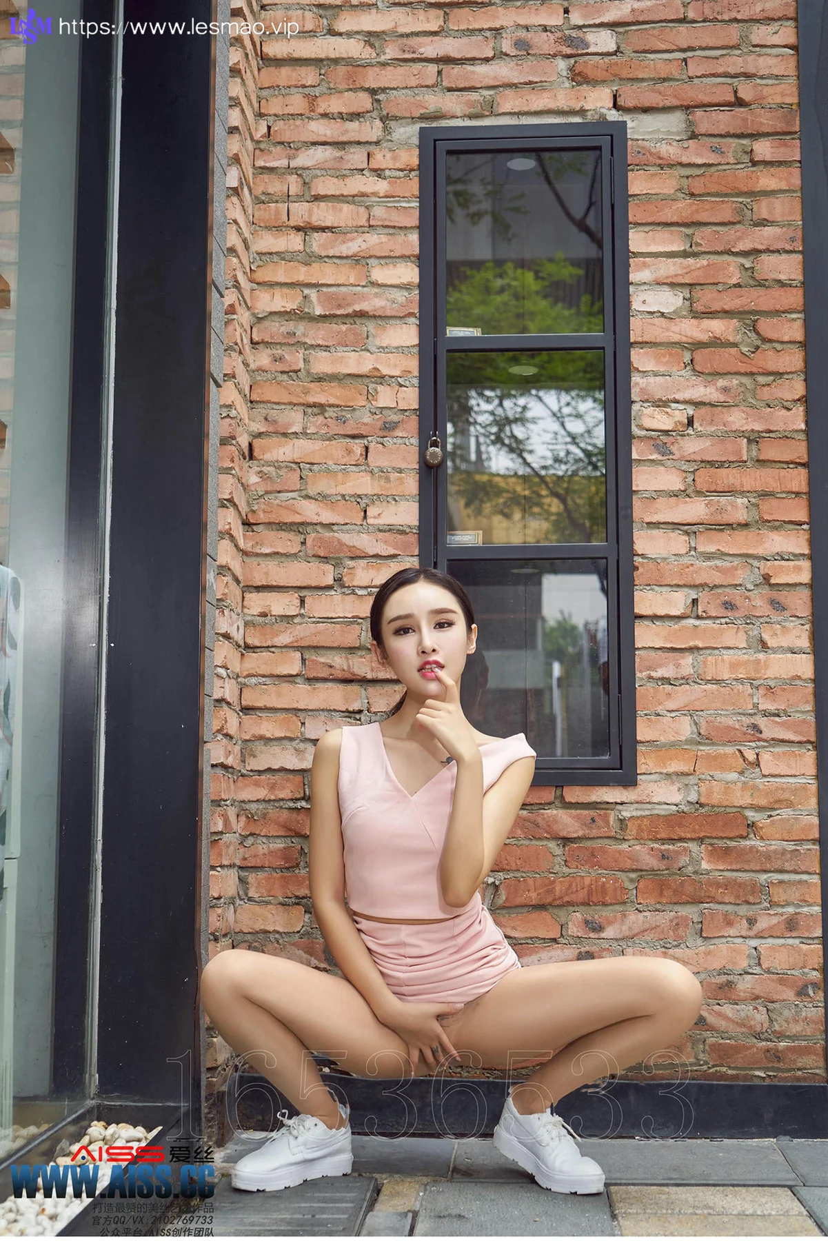 AISS 爱丝 No.109 Modo 性感欣杨街角美人 - 3