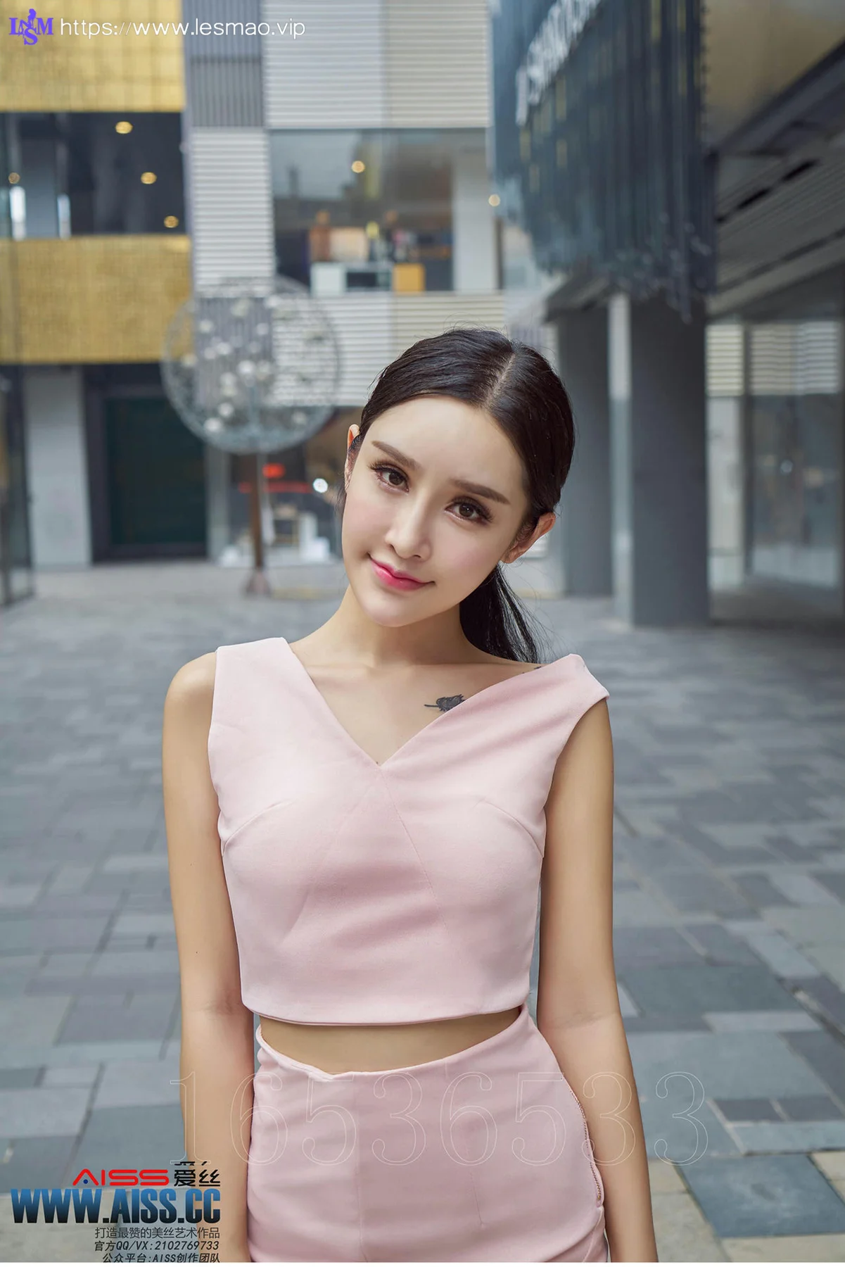AISS 爱丝 No.109 Modo 性感欣杨街角美人 - 3