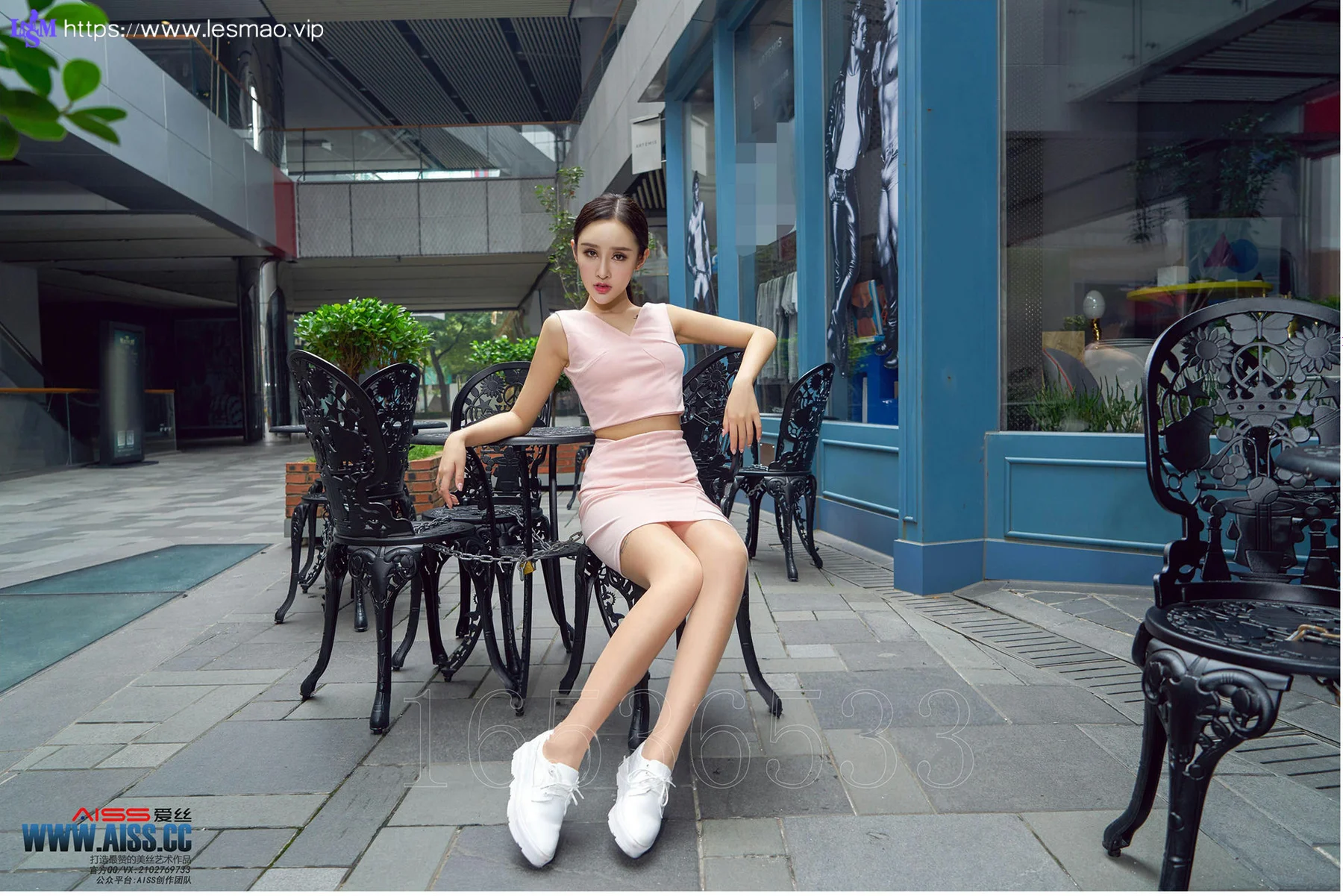 AISS 爱丝 No.109 Modo 性感欣杨街角美人 - 2