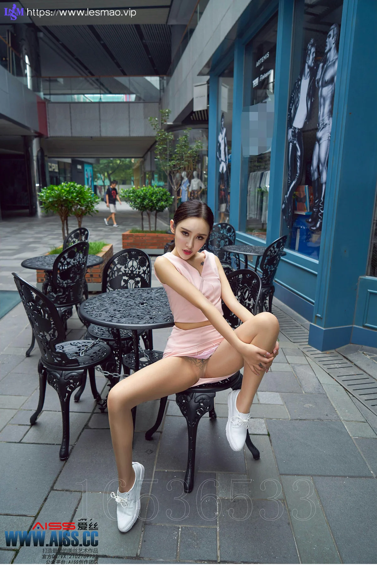 AISS 爱丝 No.109 Modo 性感欣杨街角美人 - 2