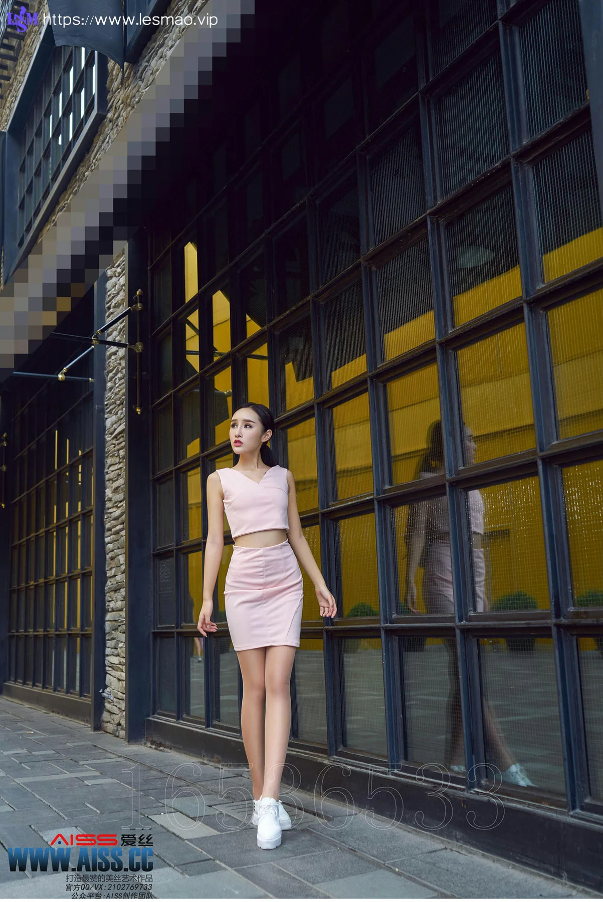 AISS 爱丝 No.109 Modo 性感欣杨街角美人 - 2
