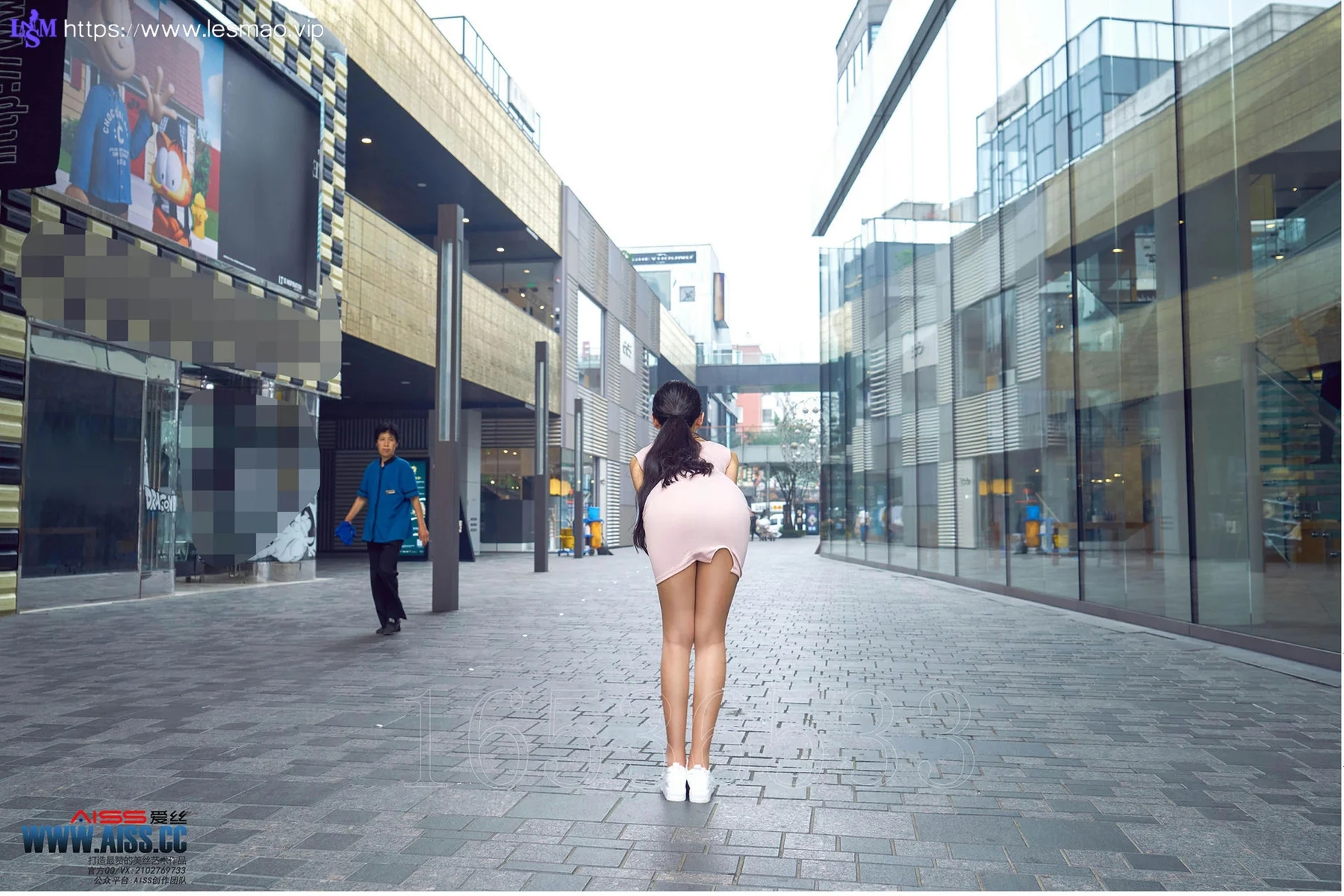 AISS 爱丝 No.109 Modo 性感欣杨街角美人 - 2