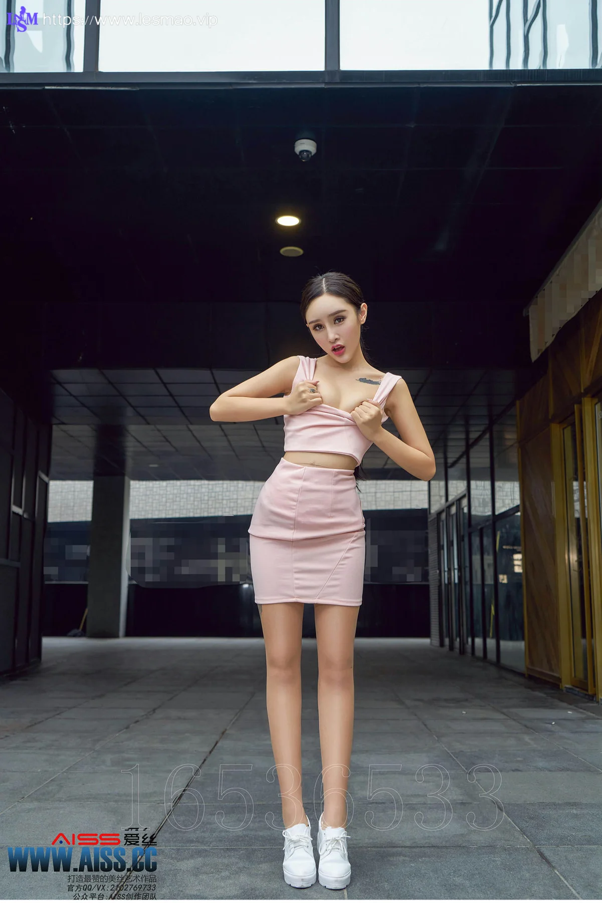 AISS 爱丝 No.109 Modo 性感欣杨街角美人 - 1