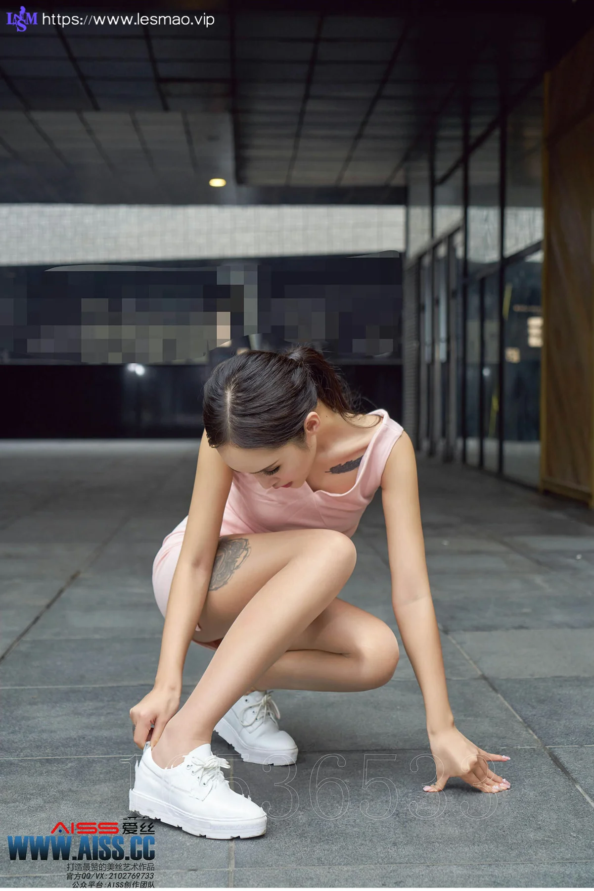 AISS 爱丝 No.109 Modo 性感欣杨街角美人 - 1