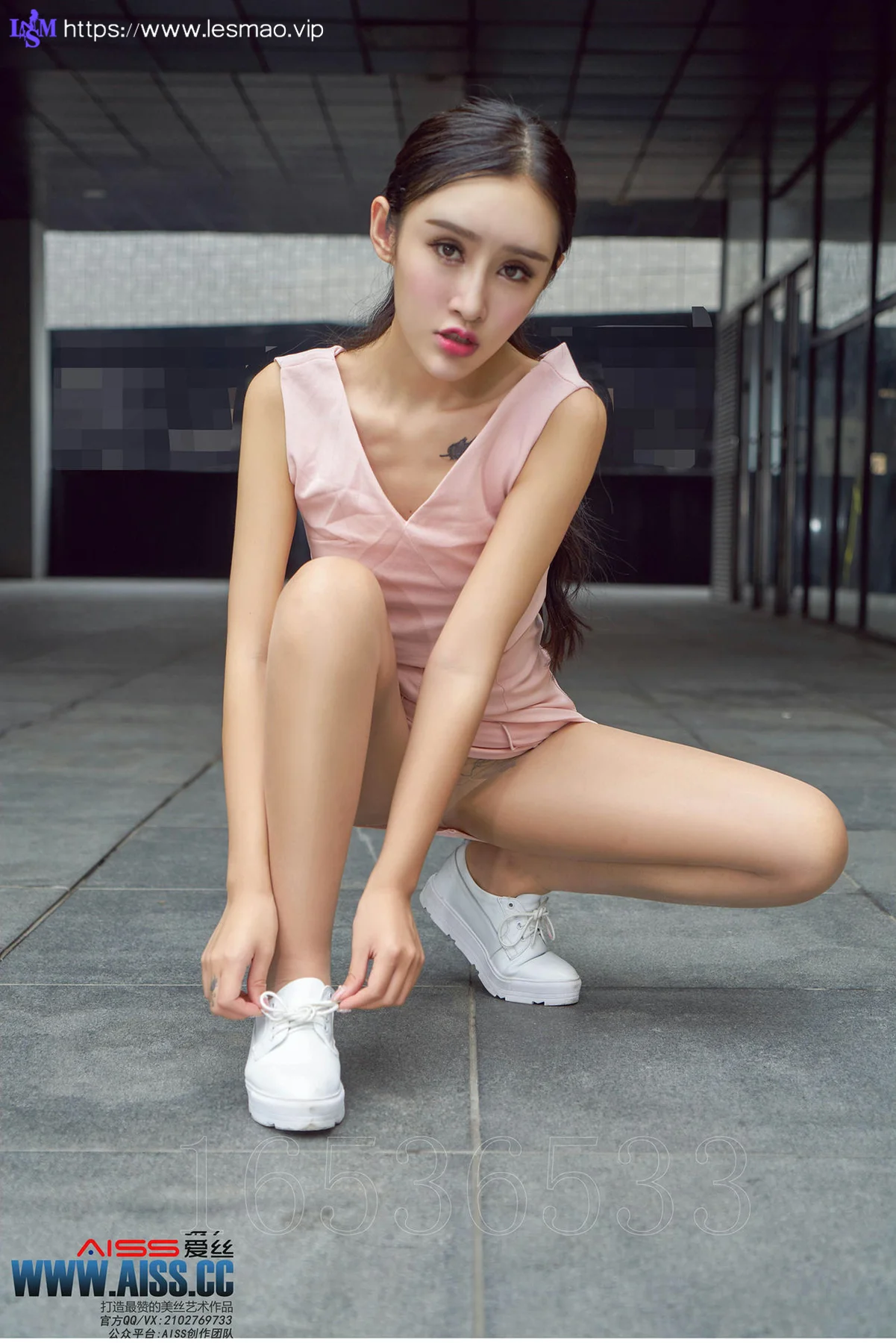 AISS 爱丝 No.109 Modo 性感欣杨街角美人 - 2