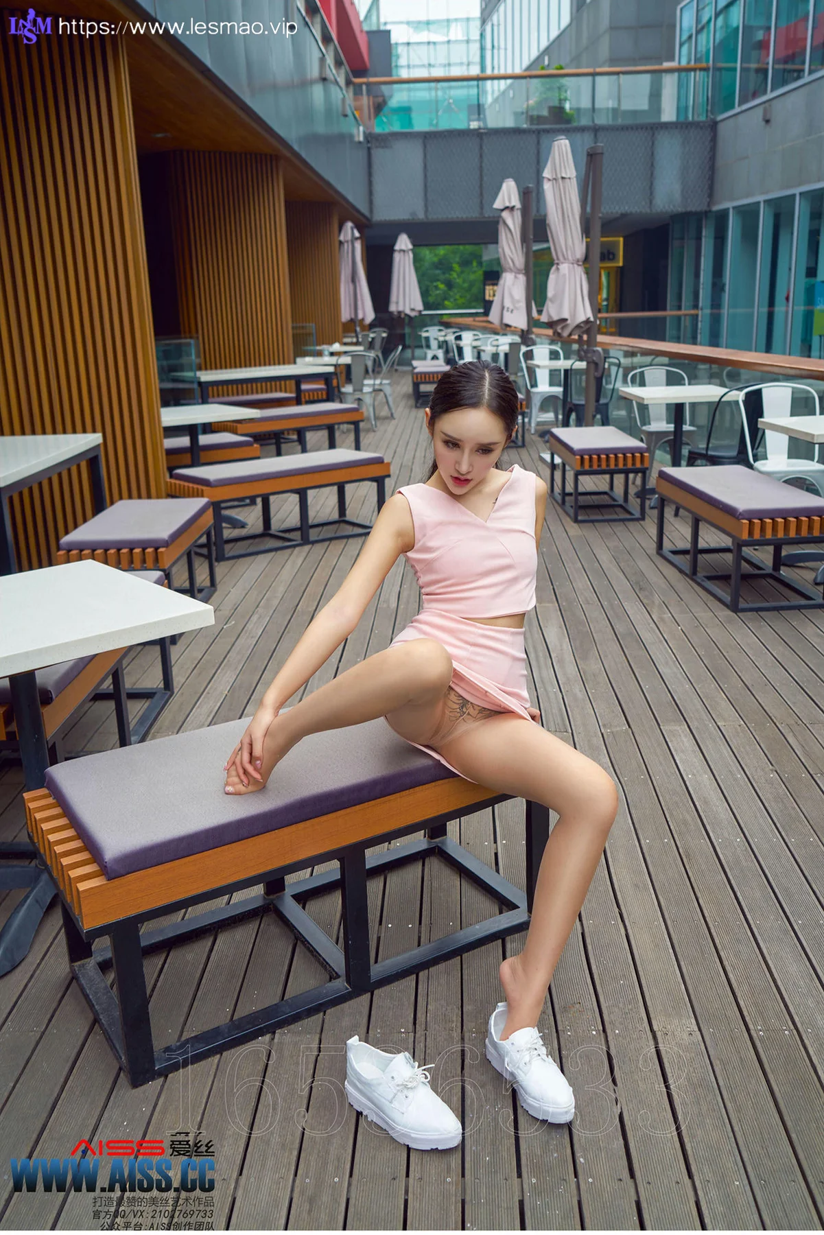 AISS 爱丝 No.109 Modo 性感欣杨街角美人 - 1
