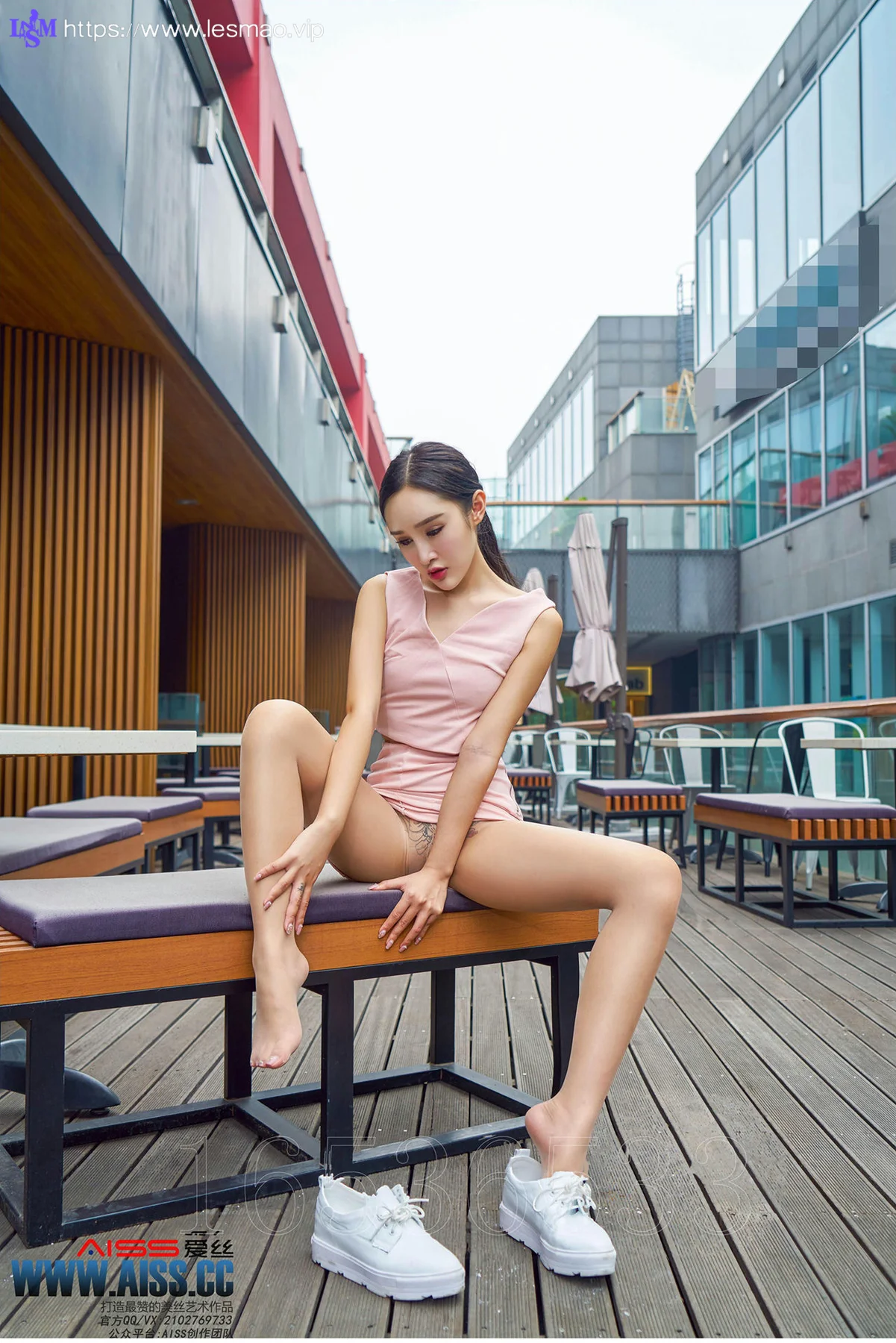 AISS 爱丝 No.109 Modo 性感欣杨街角美人 - 1