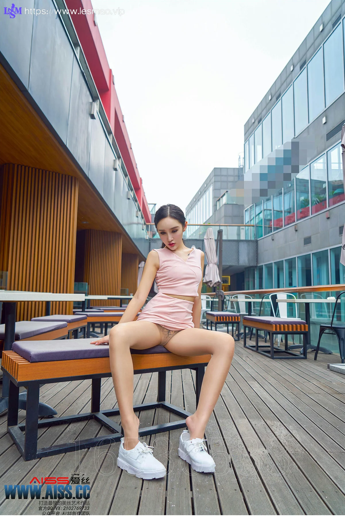 AISS 爱丝 No.109 Modo 性感欣杨街角美人 - 2