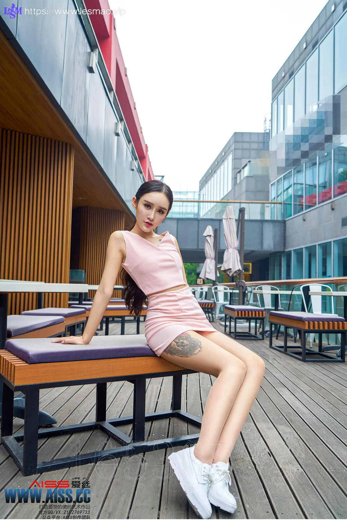 AISS 爱丝 No.109 Modo 性感欣杨街角美人 - 2