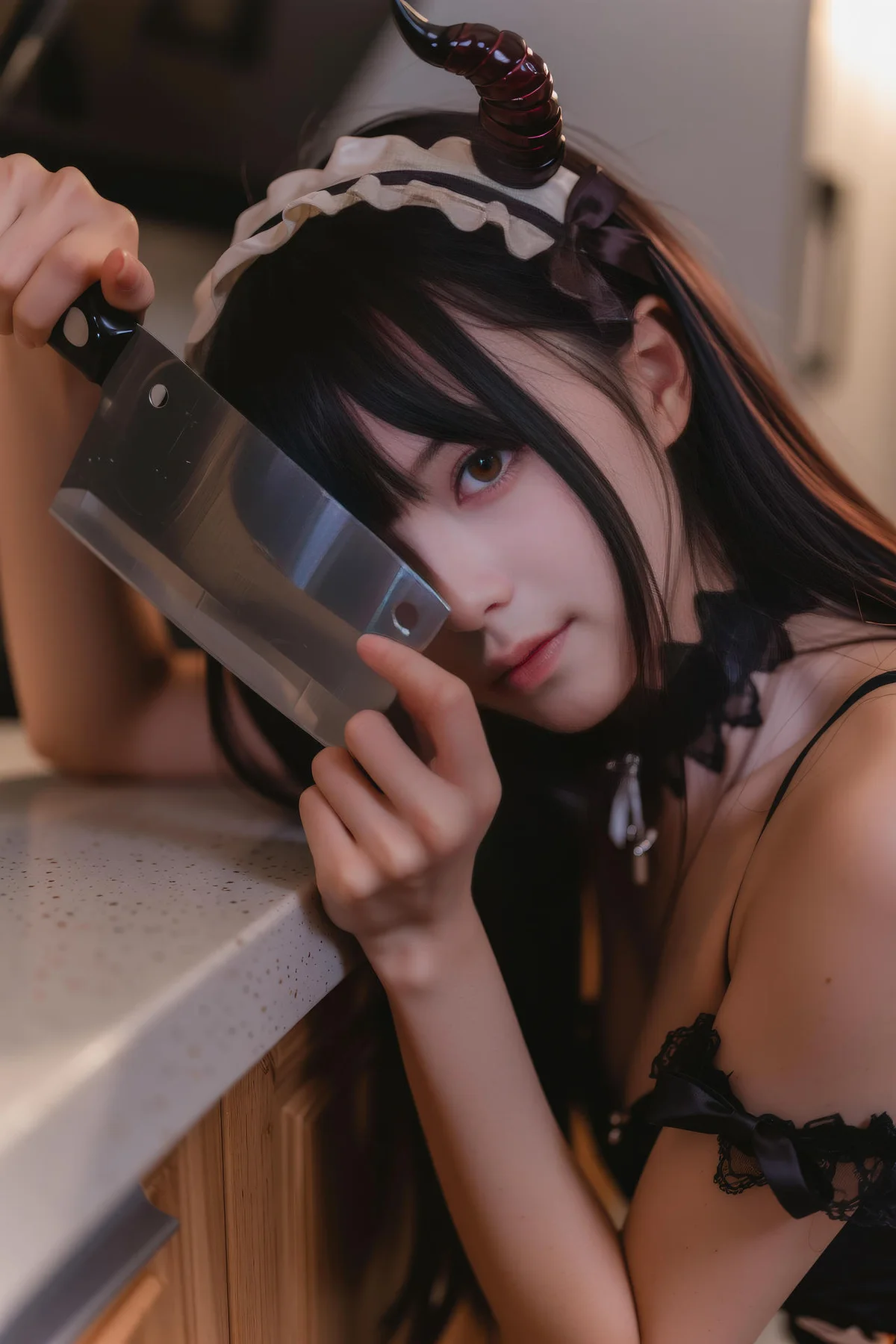 AURA  No.001 少女萝莉之恶魔女仆 魅魔女仆 - 5