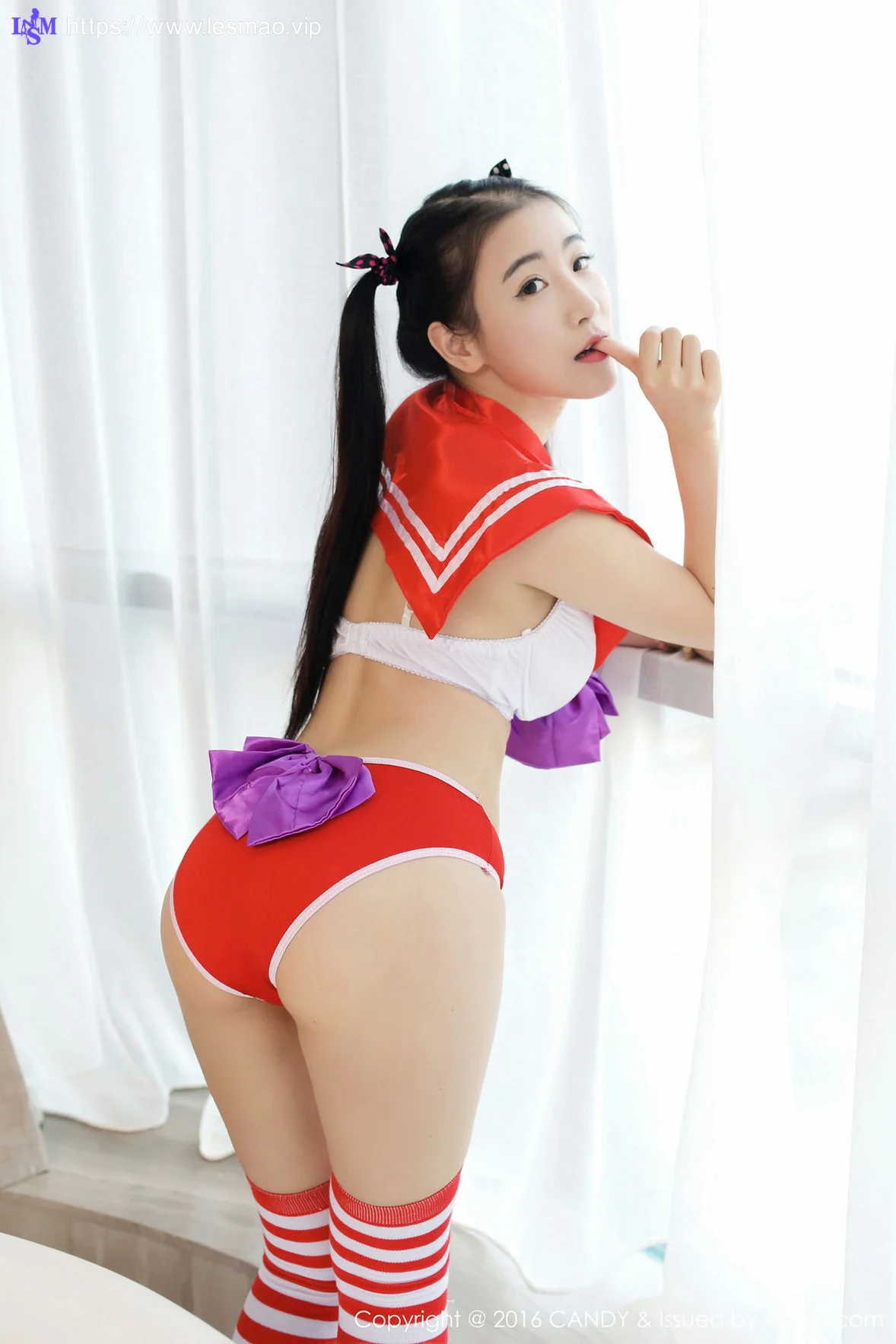 CANDY 糖果画报 Vol.002 Modo 谢芷馨Sindy 马尾少女 - 5