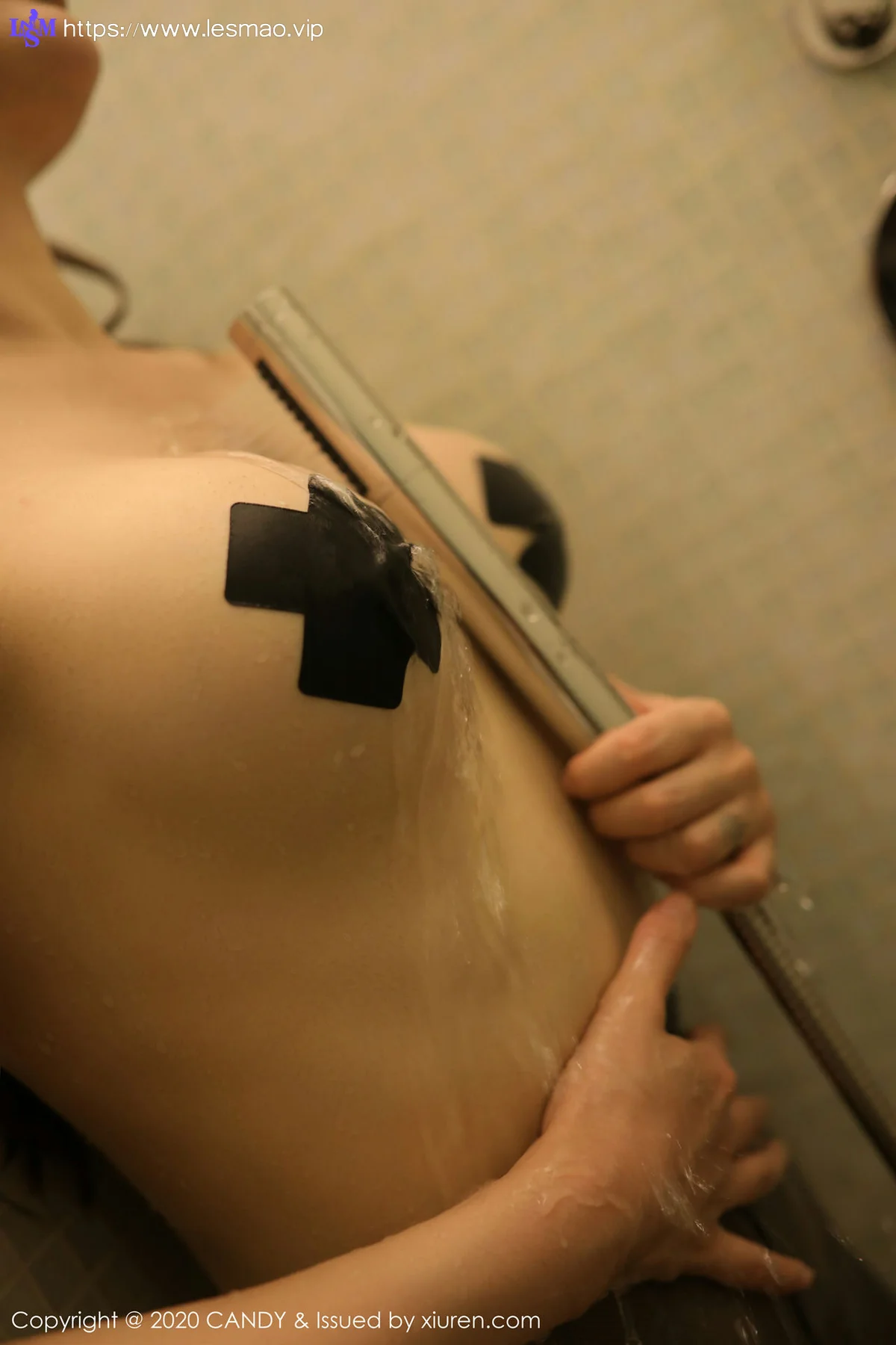 CANDY 糖果画报 Vol.078 湿身乳贴 Cris_卓娅祺 性感写真 - 1