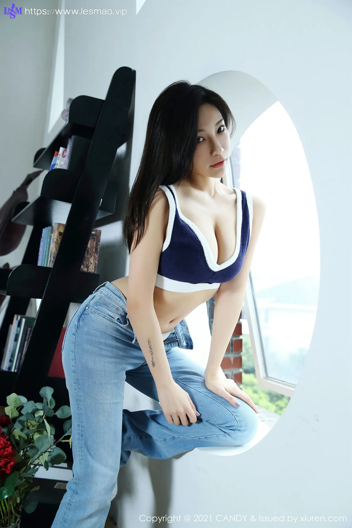 CANDY 糖果画报 Vol.084 洁白的内衣 小狐狸Kathryn 性感写真 - 1