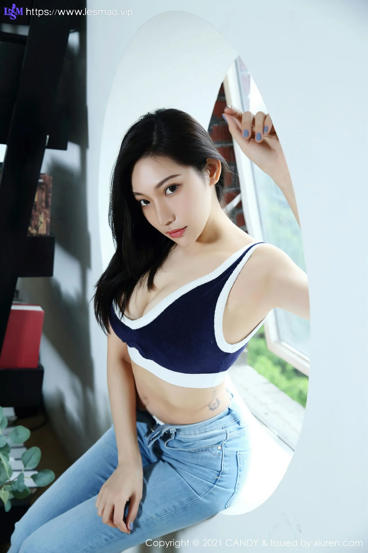 CANDY 糖果画报 Vol.084 洁白的内衣 小狐狸Kathryn 性感写真 - 1