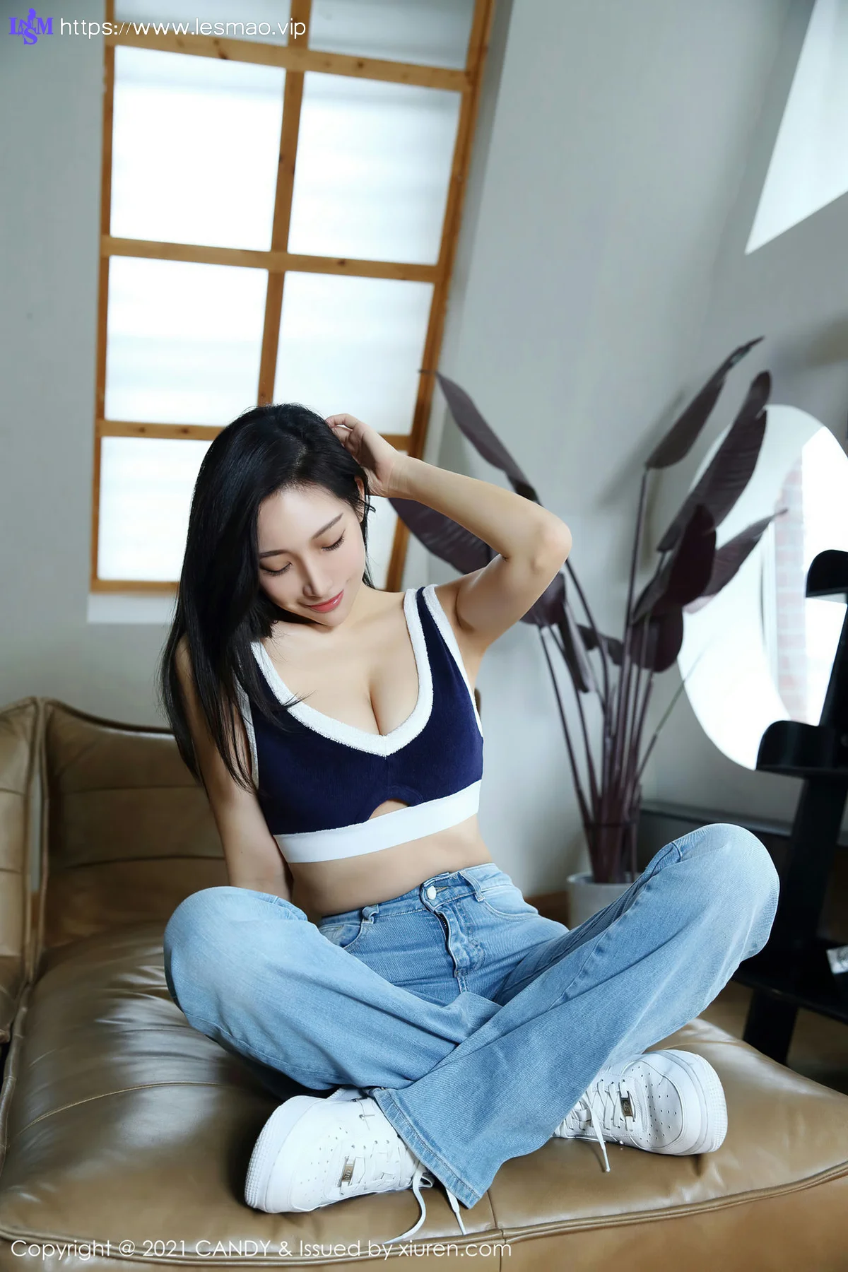 CANDY 糖果画报 Vol.084 洁白的内衣 小狐狸Kathryn 性感写真 - 1