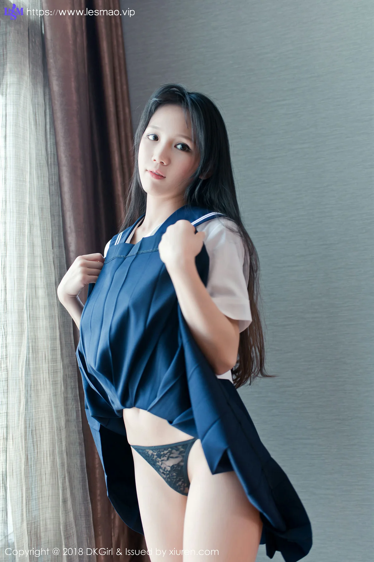 DKGirl DK御女郎 Vol.063 丰满大乳妹校服诱惑李可可 - 4