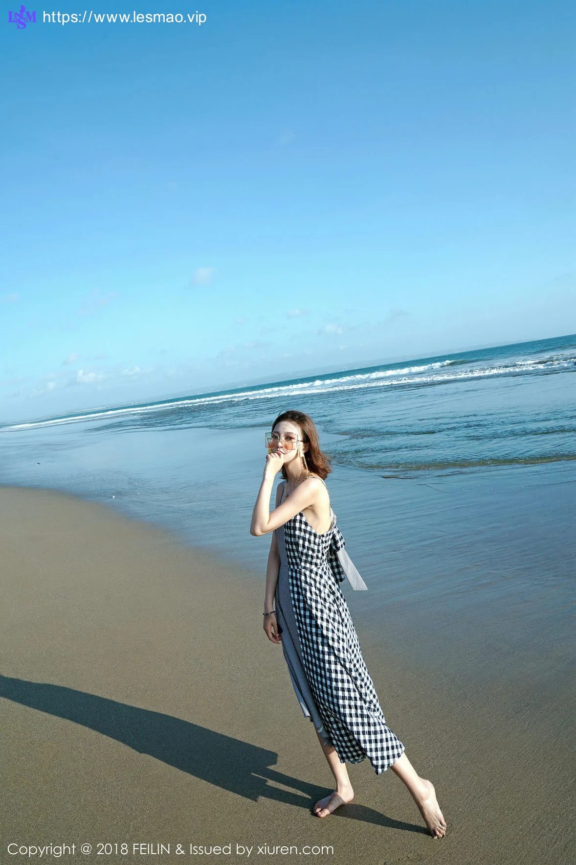 FeiLin 嗲囡囡 Vol.142 冯木木LRIS沙滩美女写真 - 1