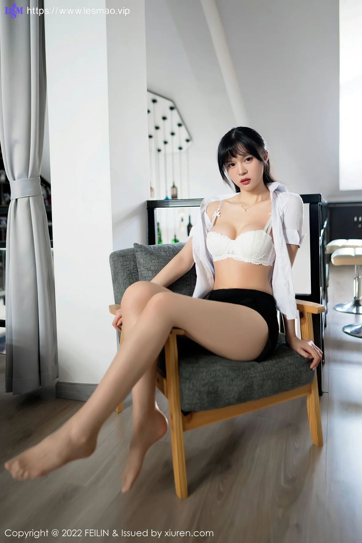 FeiLin 嗲囡囡 Vol.440  女仆服饰 桃香子 全套写真 - 6