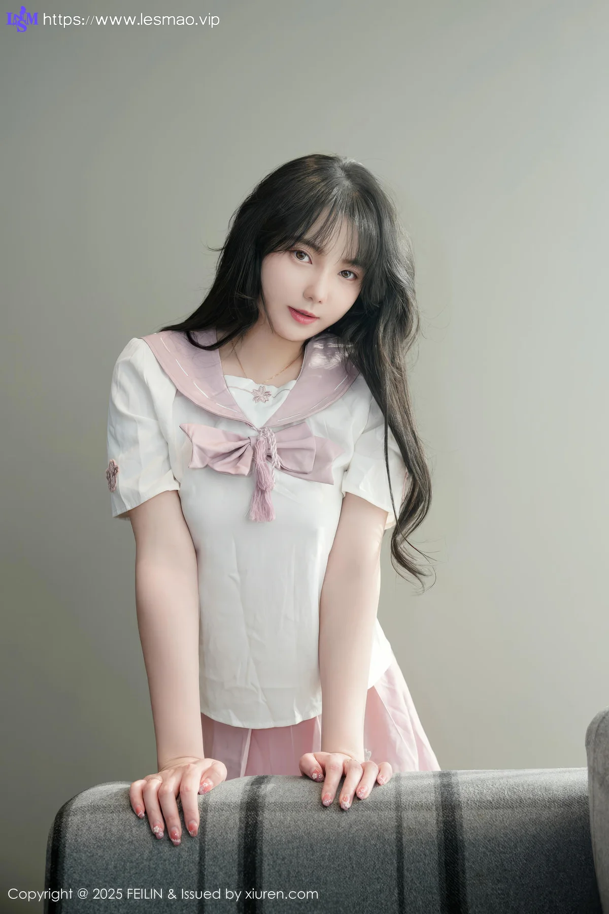 FeiLin 嗲囡囡 Vol.503 软情 萝莉制服少女 - 1
