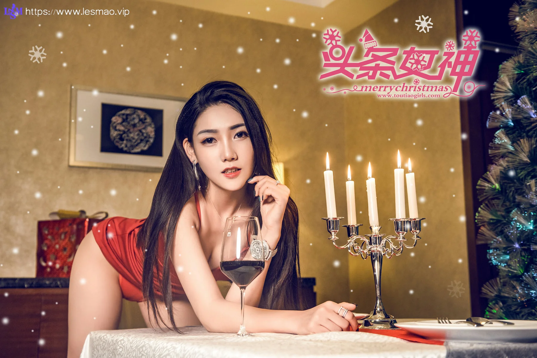 Goddes 头条女神 No.506 Modo 梦灵娇平安夜特辑 - 5