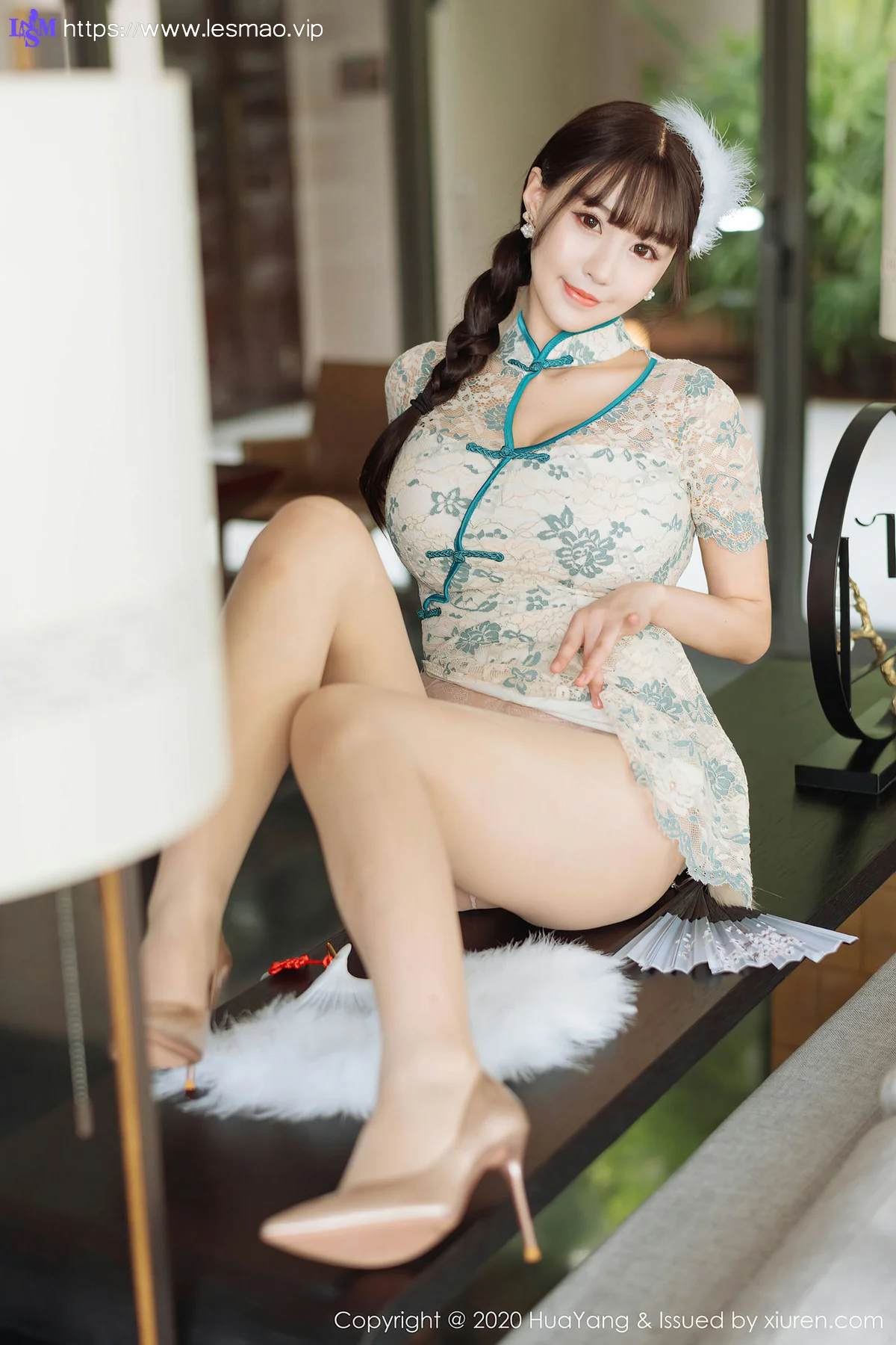 HuaYang 花漾show Vol.256 旗袍诱惑 朱可儿 - 4
