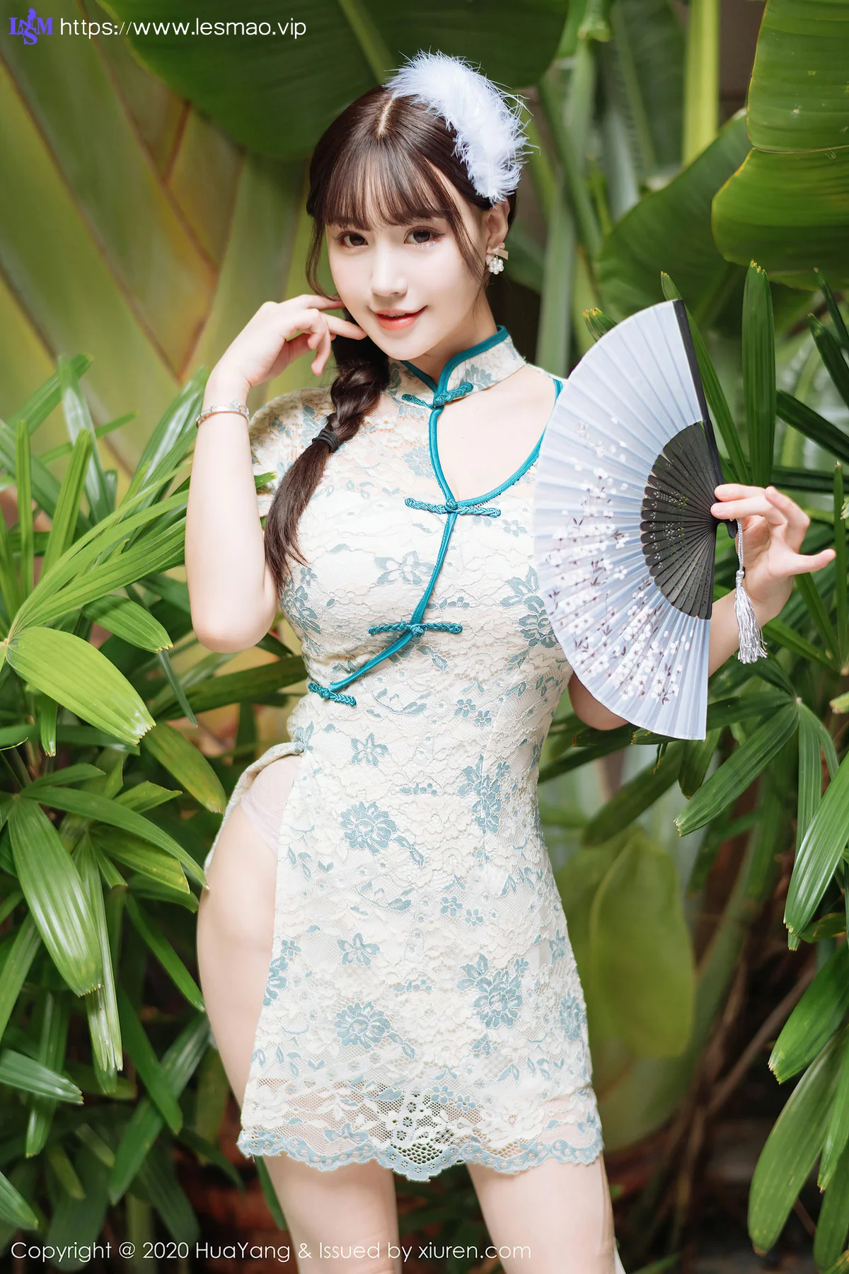 HuaYang 花漾show Vol.256 旗袍诱惑 朱可儿 - 2