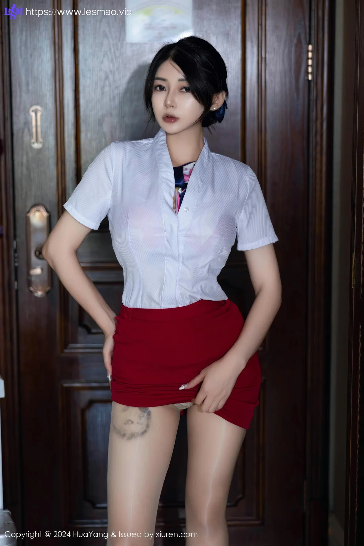 HuaYang 花漾show Vol.605 凯竹Quinn 性感空姐制服性感写真2 - 8