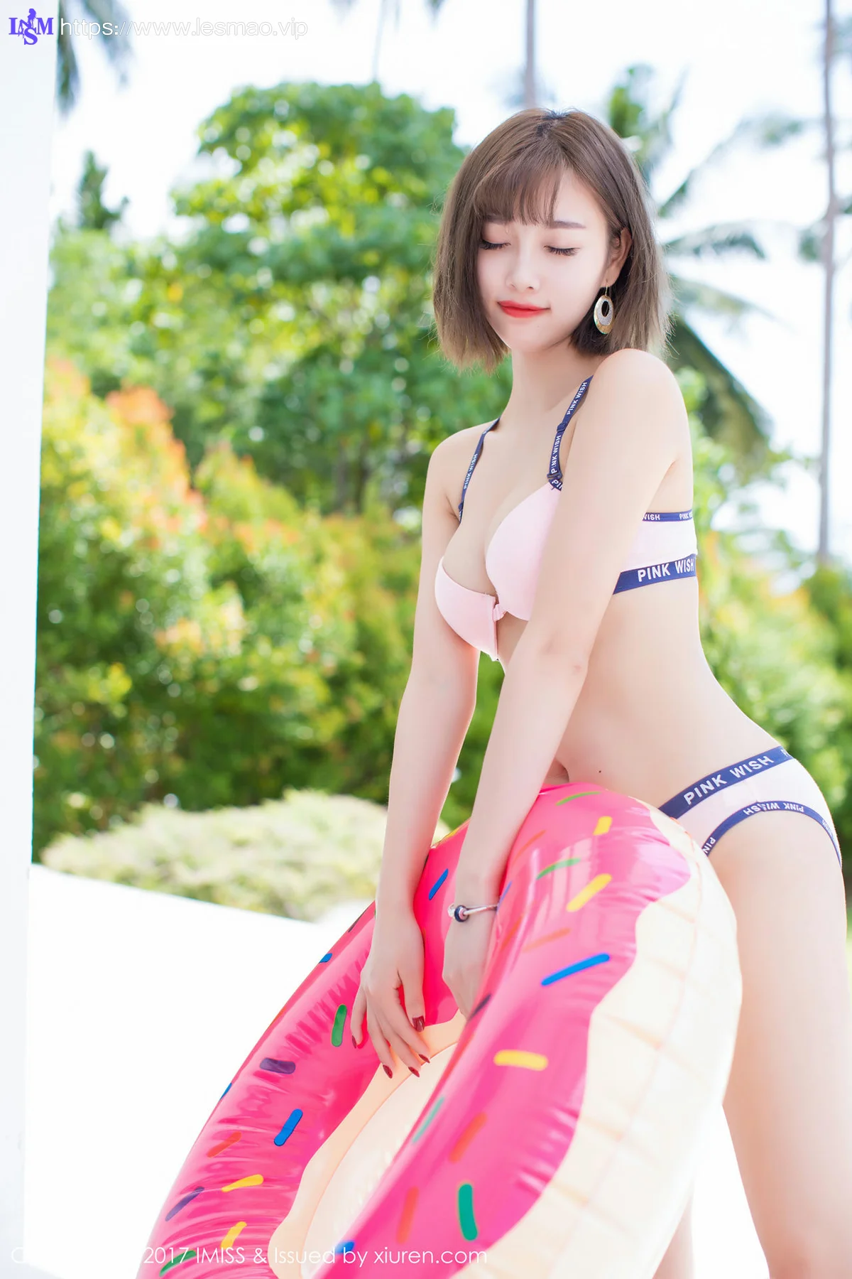 IMiss 爱蜜社 Vol.201 Modo 杨晨晨sugar 比基尼女神短发美女 - 4