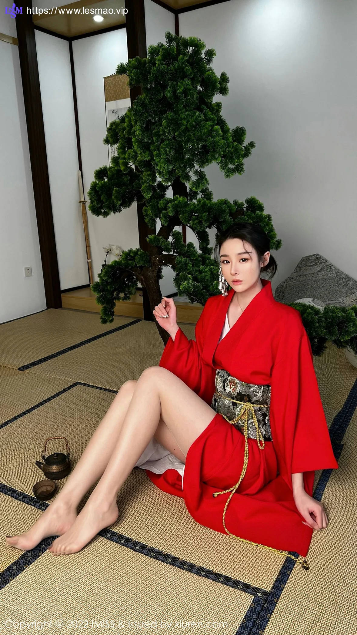 IMiss 爱蜜社 Vol.669 新人模特 逗逗doudou 性感写真 - 4