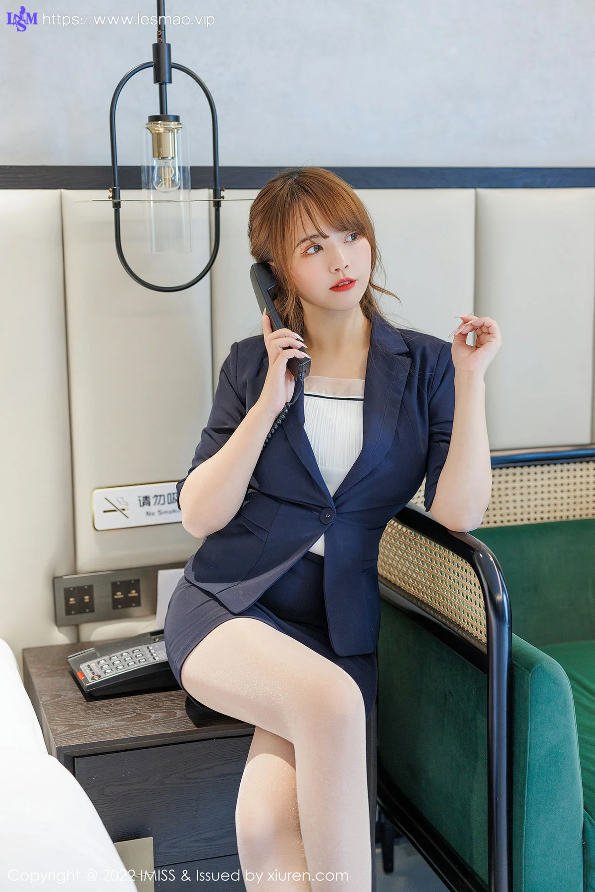 IMiss 爱蜜社 Vol.678 白色轻透上衣 张思允Nice 新人模特写真33 - 6