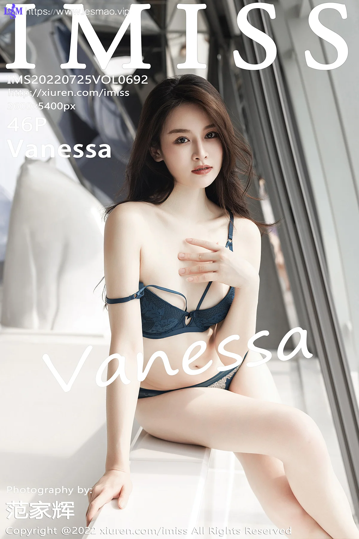 IMiss 爱蜜社 Vol.692 气质美女 Vanessa 性感写真 - 3