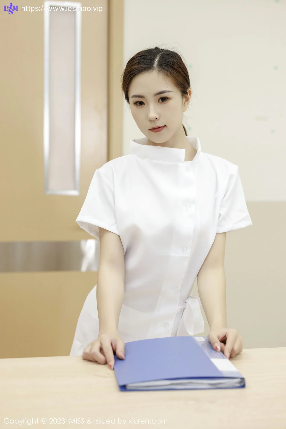 IMiss 爱蜜社 Vol.726 杨紫嫣candy 白色护士服性感写真1 - 7