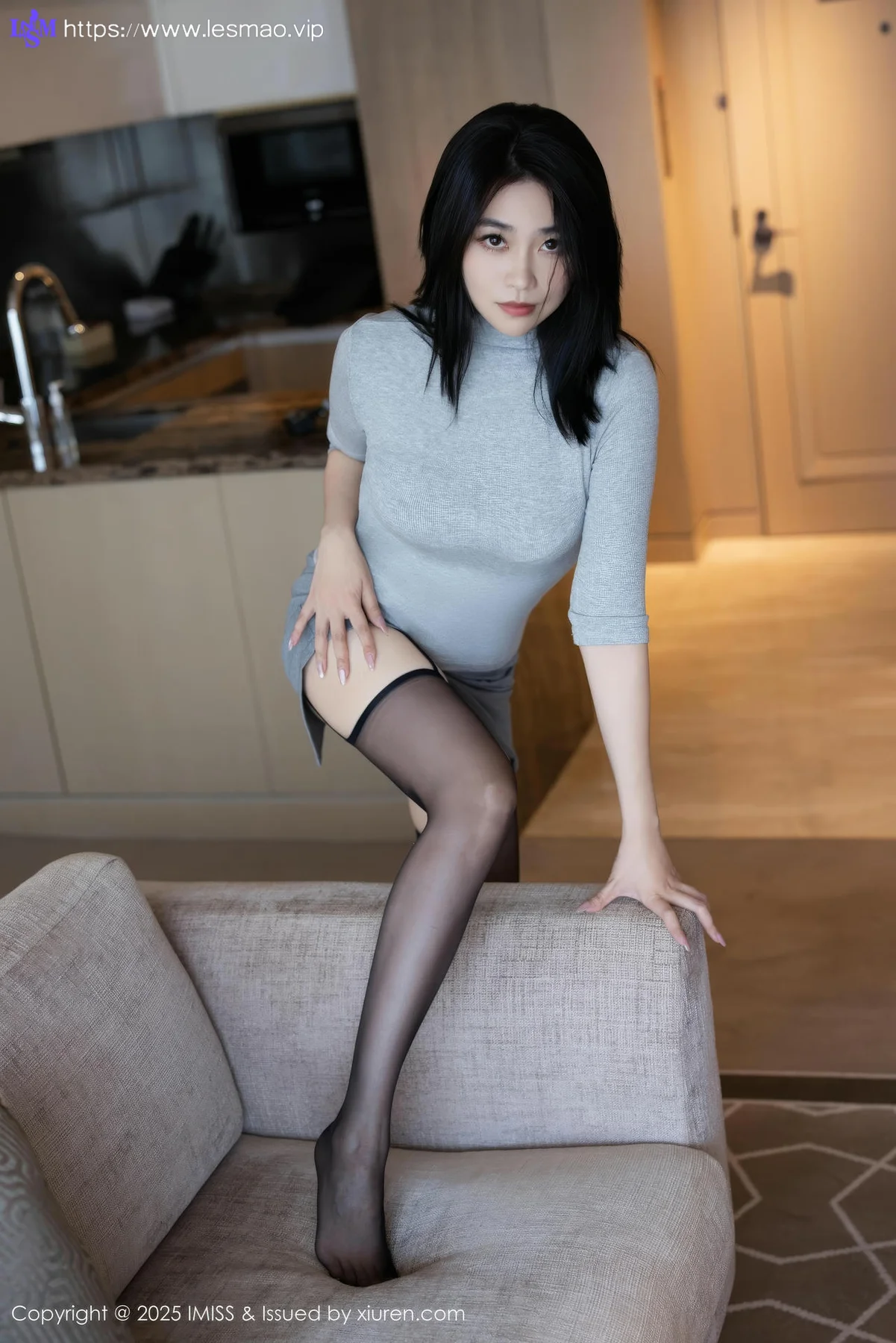 IMiss 爱蜜社 Vol.788 许诺Sabrina 气质美女内衣私房 - 2