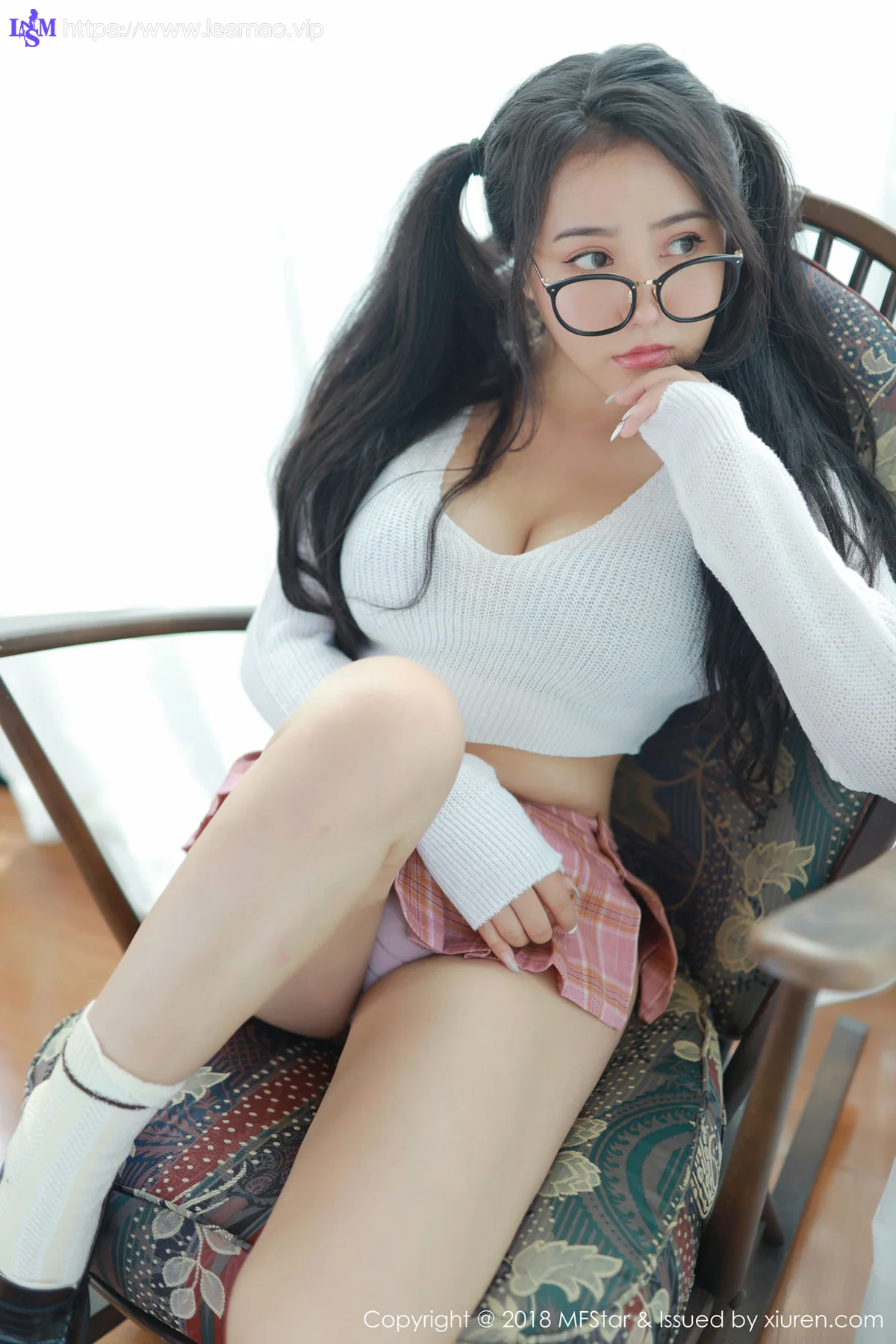 MFStar 模范学院 Vol.168 玛鲁娜 美臀眼镜妹 - 10