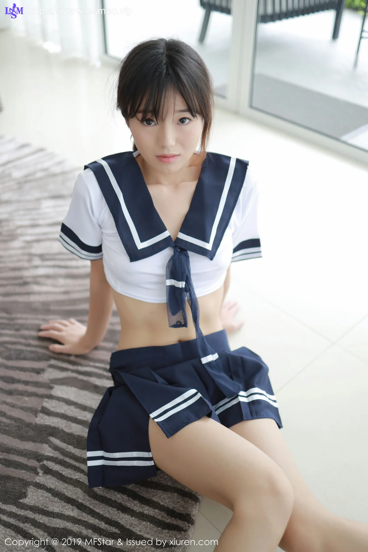 MFStar 模范学院 Vol.198 Baileys香儿 性感JK制服 - 1