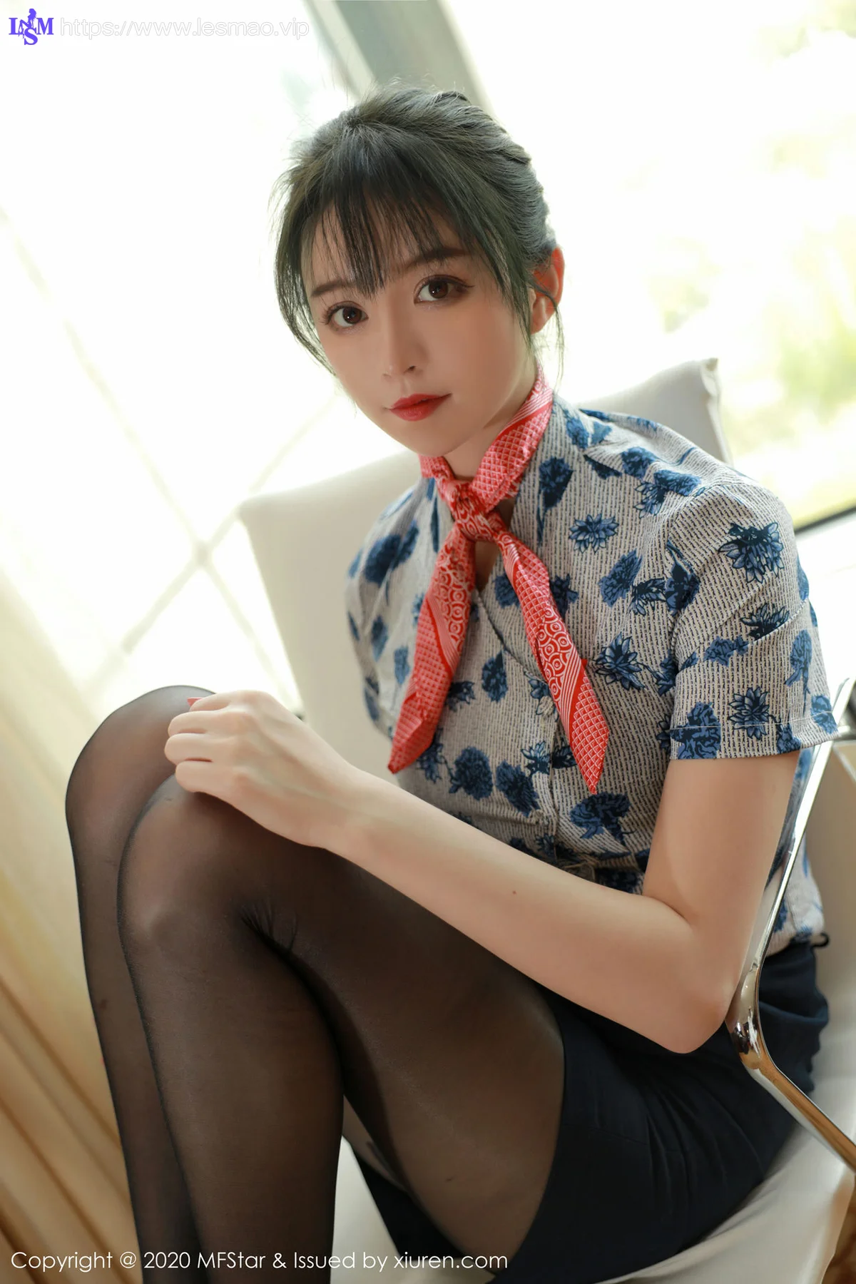 MFStar 模范学院 Vol.317  空乘制服系列 yoo优优 新人模特第二... - 5