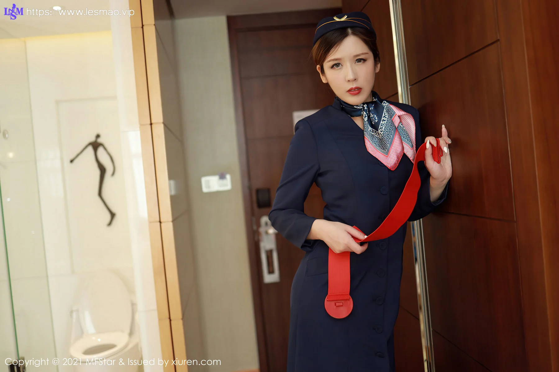 MFStar 模范学院 Vol.437  空乘职业制服 贵贵 - 8