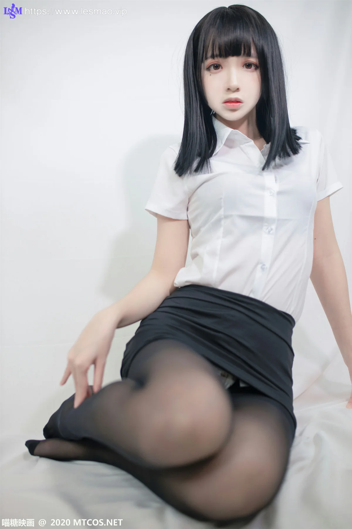 MTYH 喵糖映画 Vol.291  黑丝制服美女 - 8