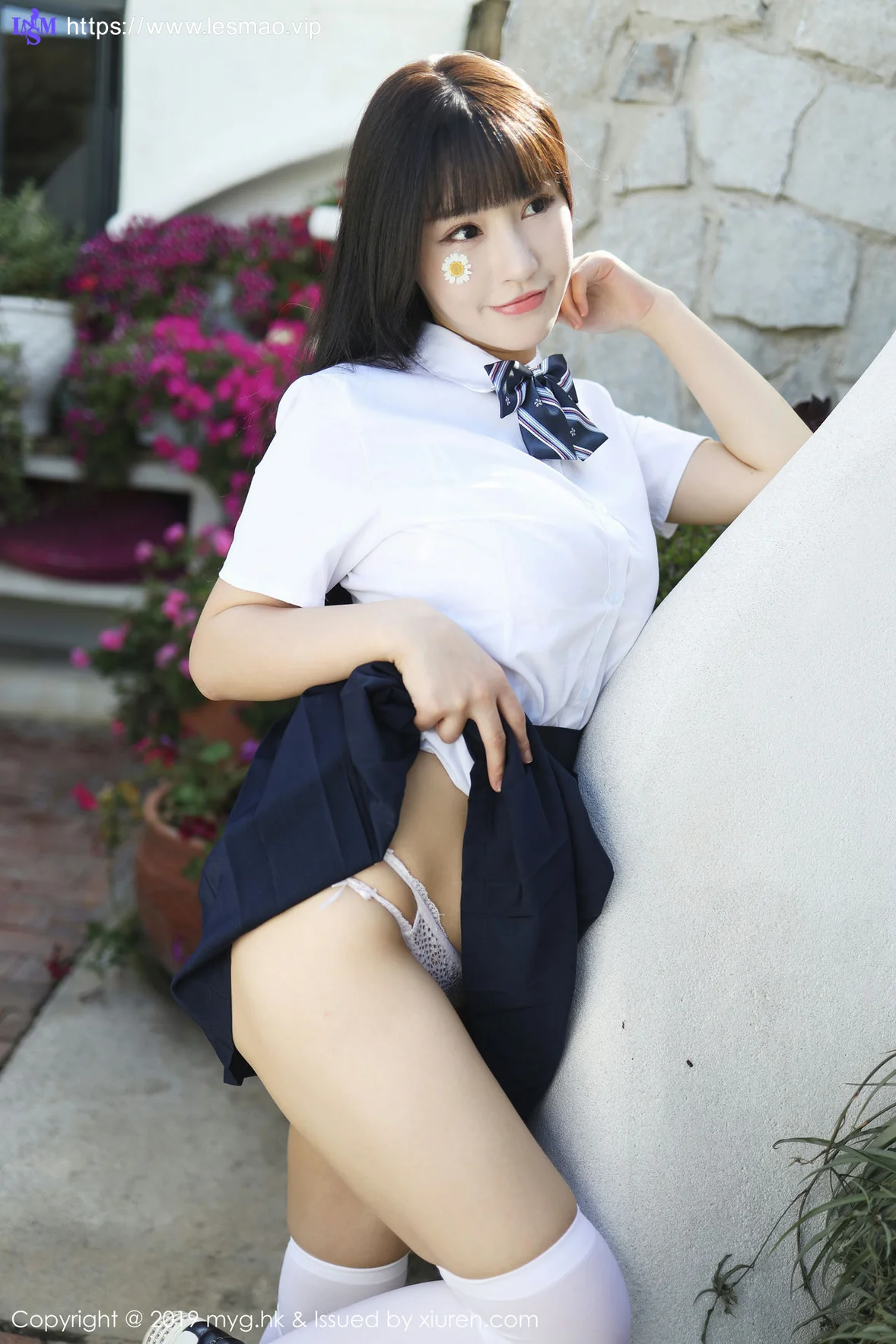 MyGirl 美媛馆 Vol.394 Flower朱可儿 户外学院风学生装大理旅拍 - 7