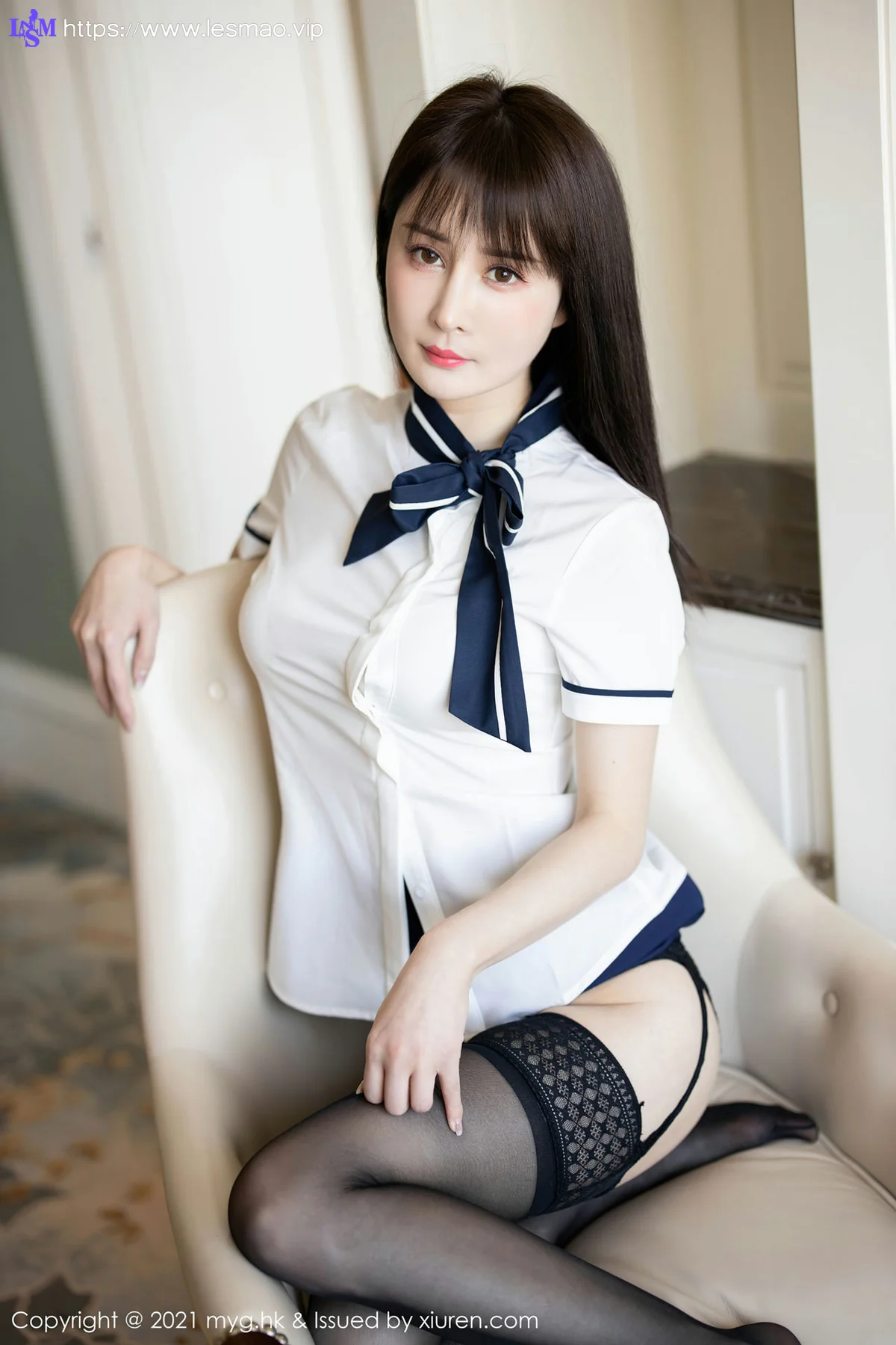 MyGirl 美媛馆 Vol.505 丰满诱人身段 蔡文钰Abby 媚态动人 - 7