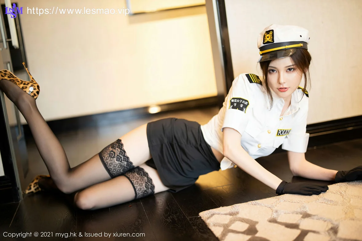 MyGirl 美媛馆 Vol.539 小夕juju 警花制服性感写真1 - 9