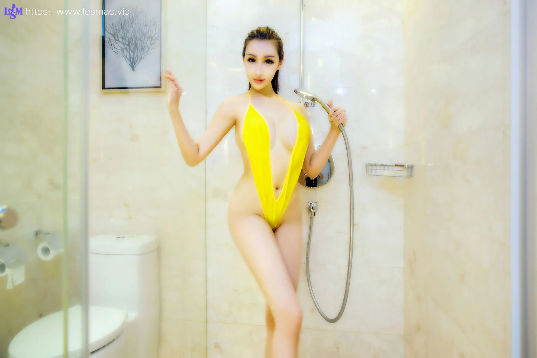 SLADY 猎女神 Vol.015 曼苏拉娜 爆乳连体衣 - 2