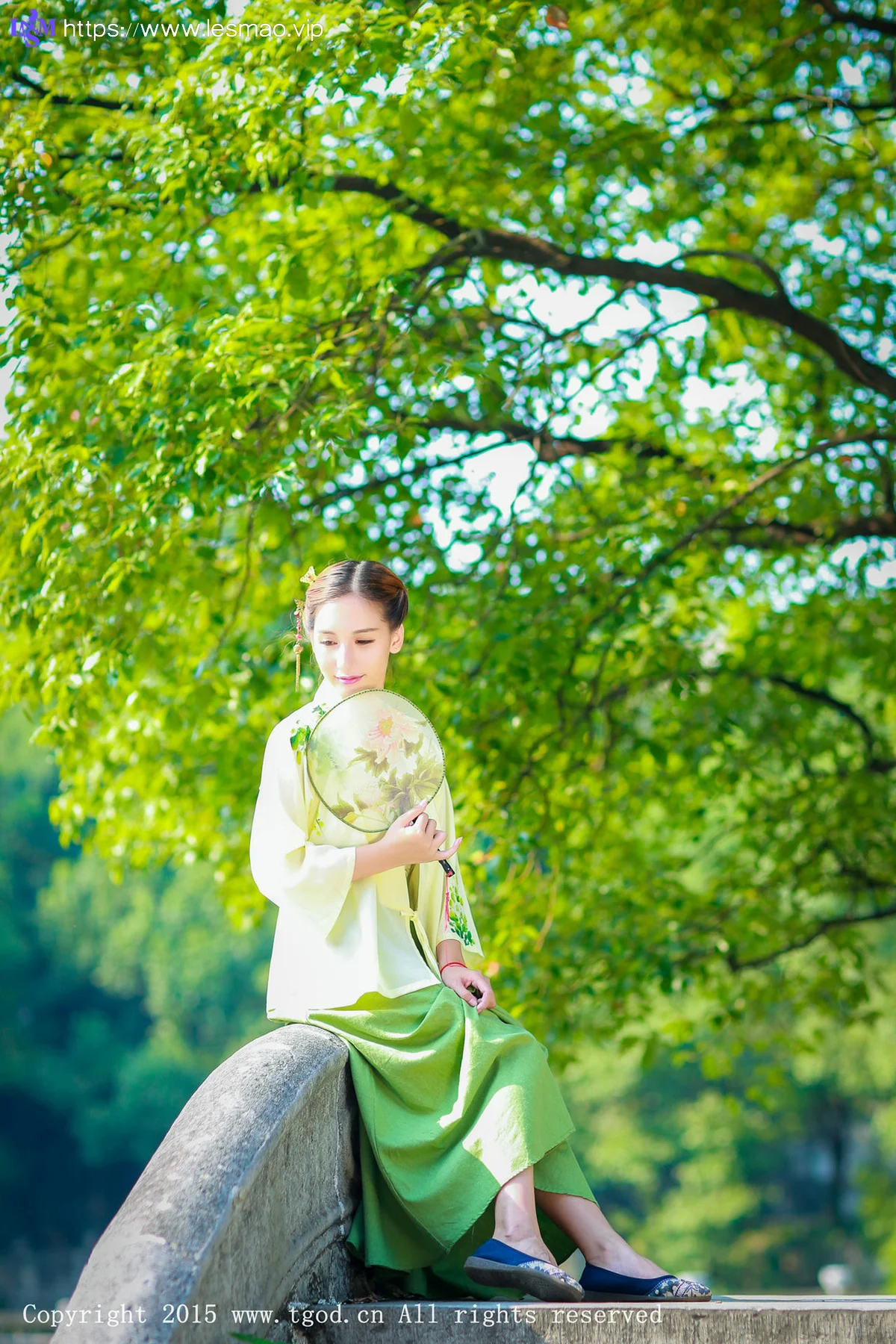 TGOD推女神 艾西汉服套图 - 10