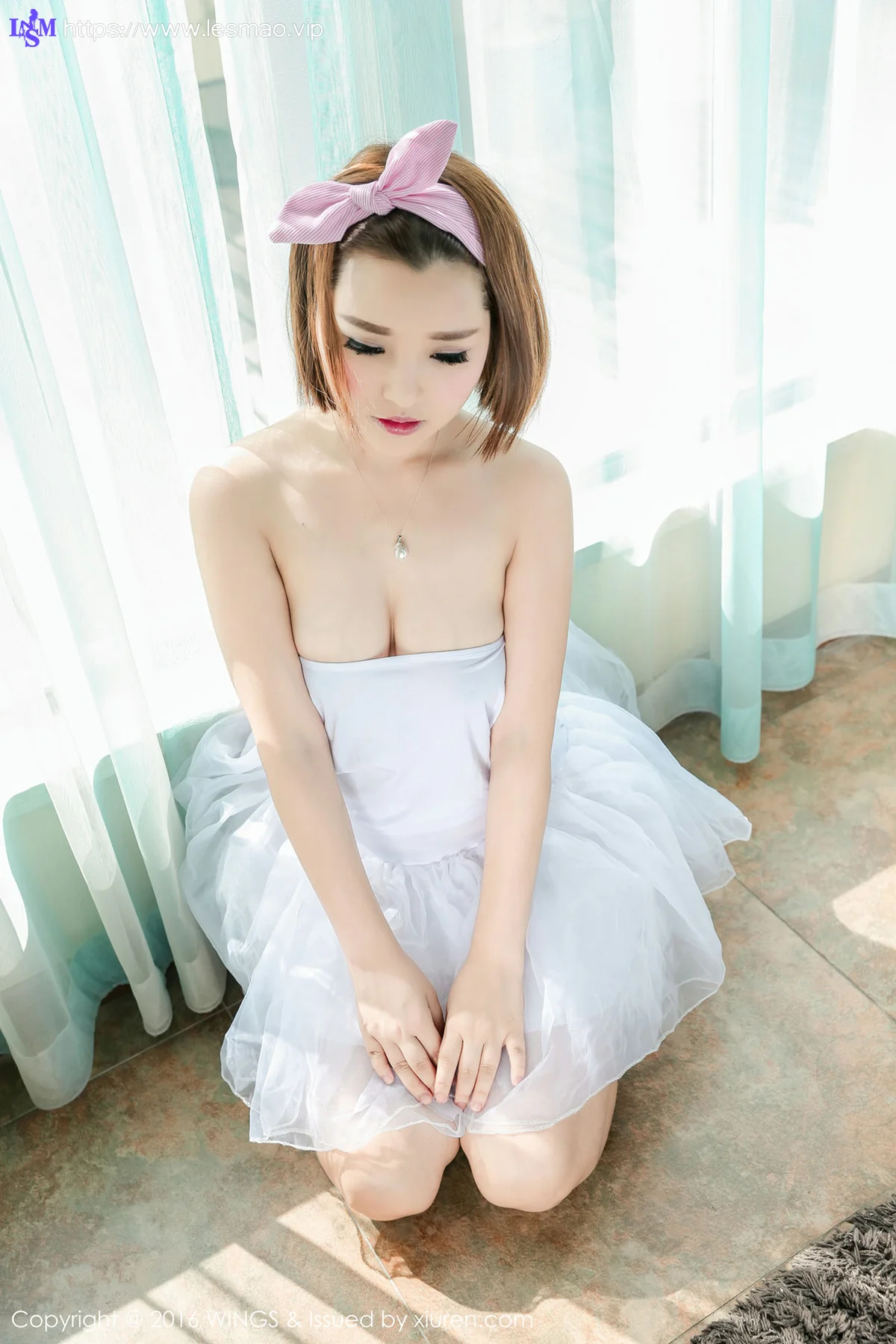 WingS 影私荟 Vol.016 Modo 萌萌情趣露美胸 - 1