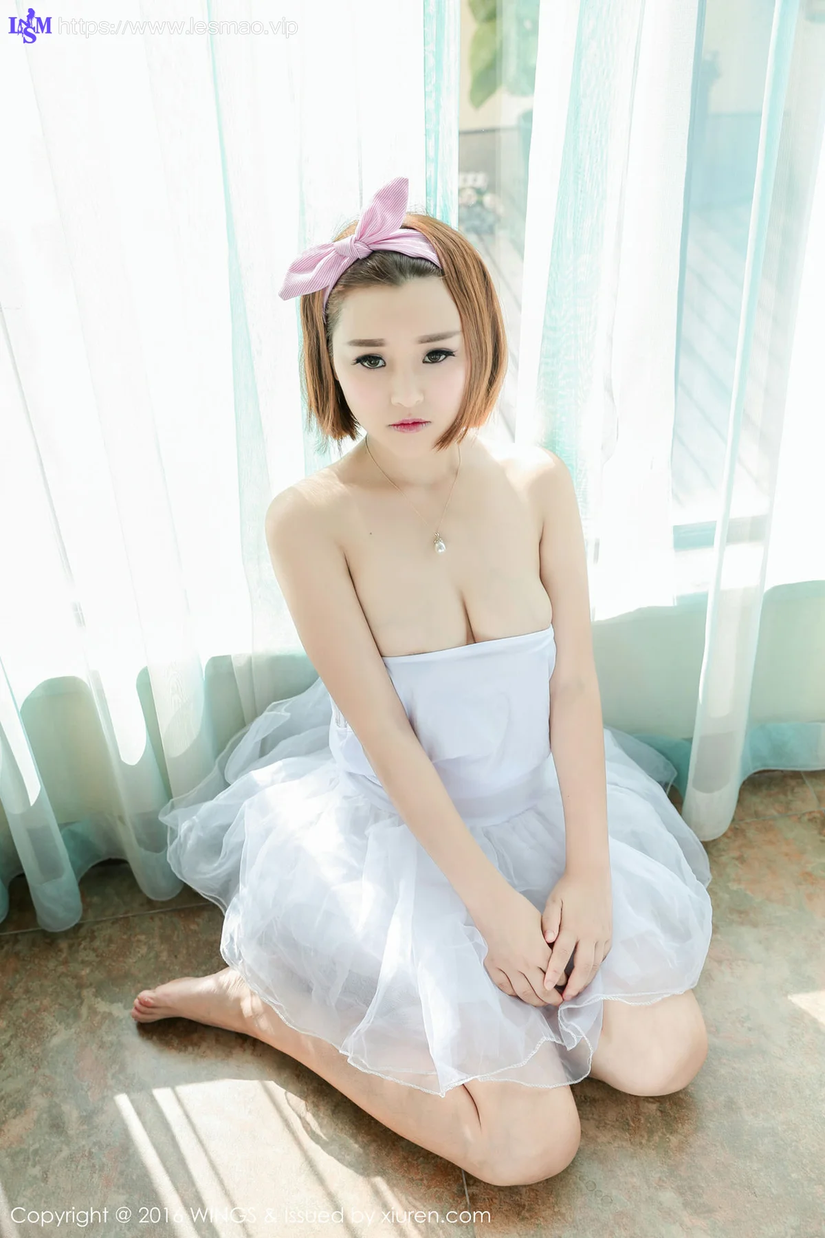 WingS 影私荟 Vol.016 Modo 萌萌情趣露美胸 - 1