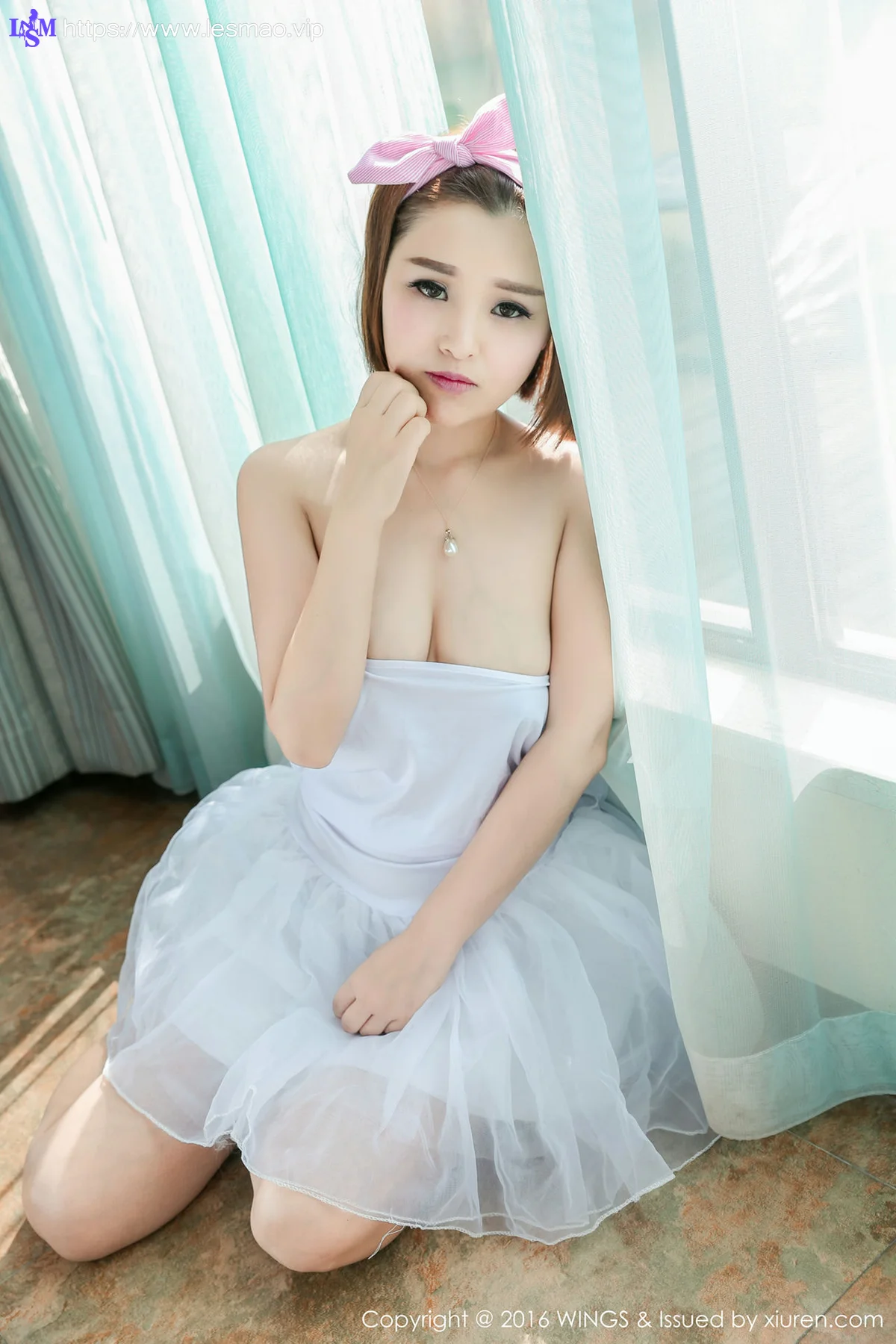 WingS 影私荟 Vol.016 Modo 萌萌情趣露美胸 - 1