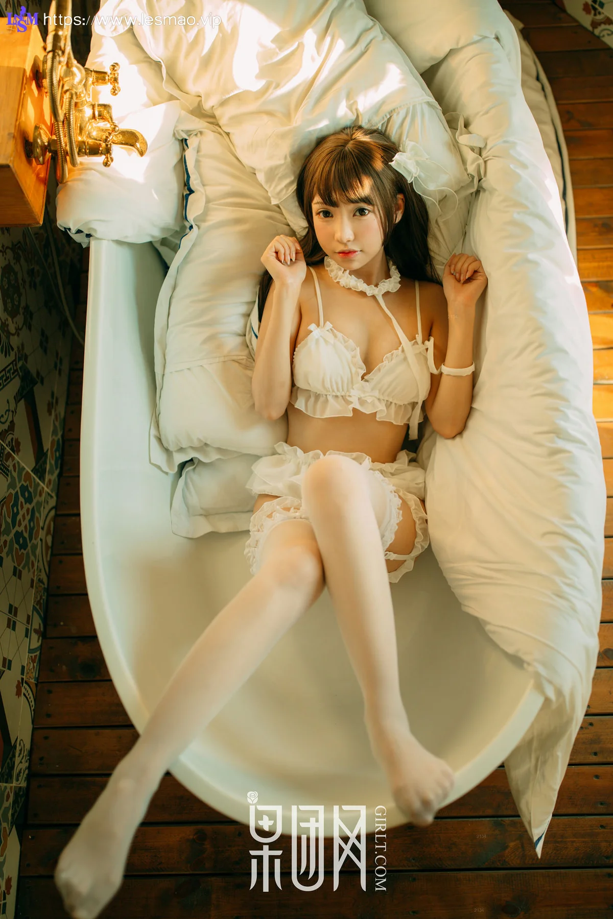 XCJX 熊川纪信 No.005 Modo 萝莉白丝男人斩 - 6