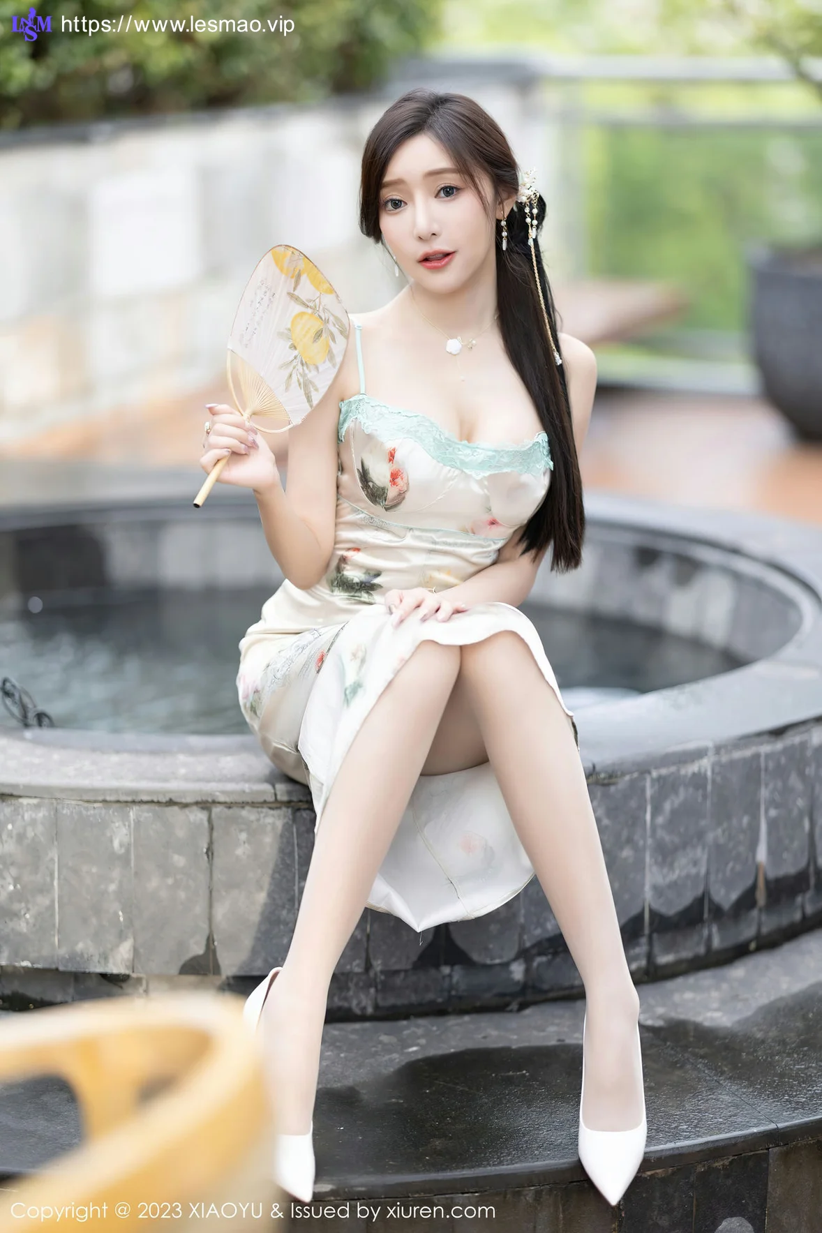 XIAOYU  语画  Vol.1097  王馨瑶yanni 粉色情趣旗袍写真11 - 8
